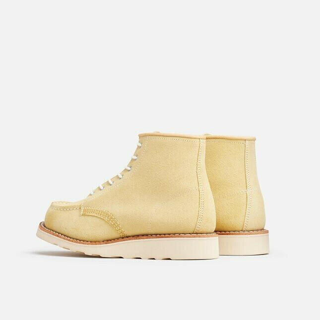 Red Wing Heritage Classic 3423 Women's Butter Leather Lace Up 6-Inch Ankle Boots.