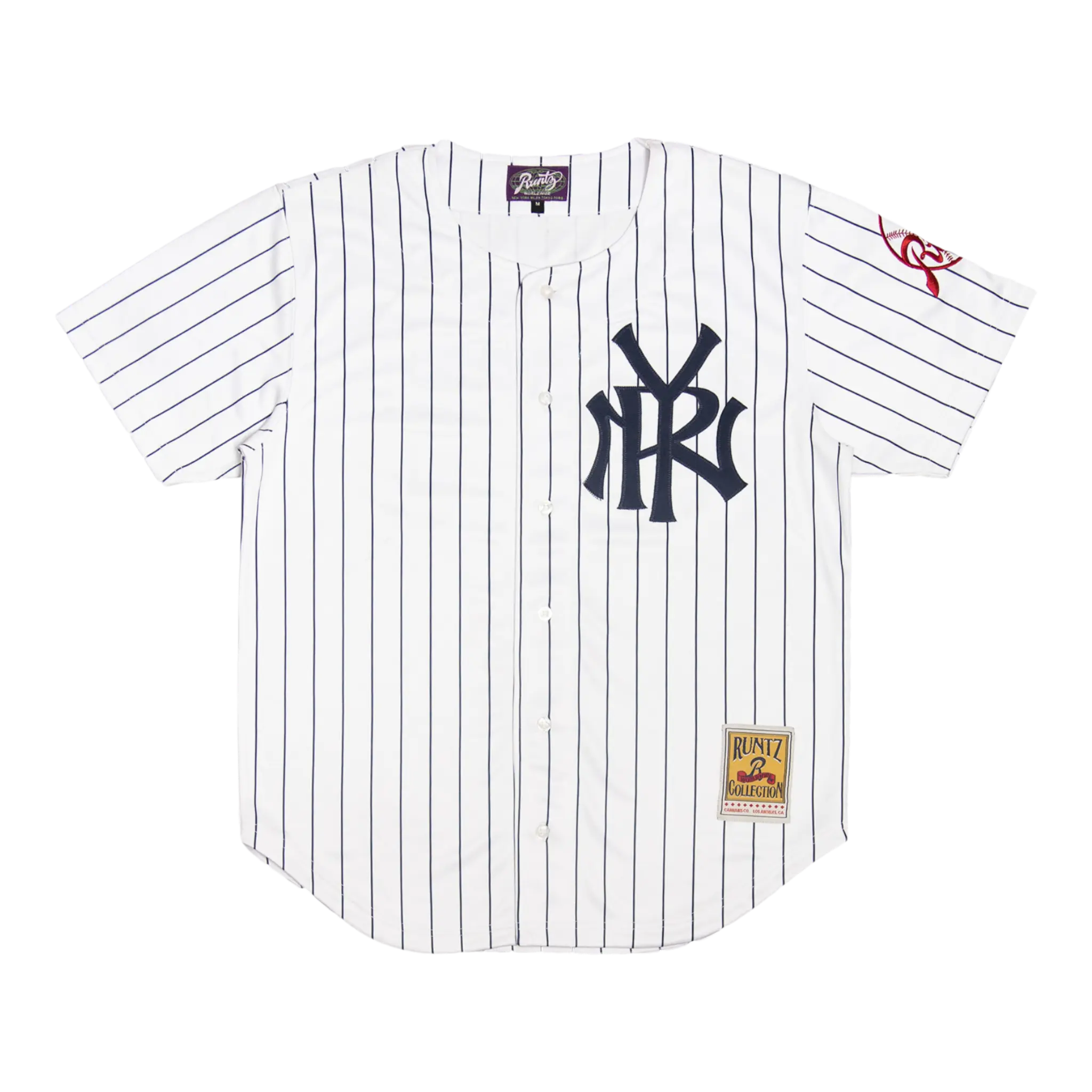 Runtz Home NY Men’s Jersey – White Runtz