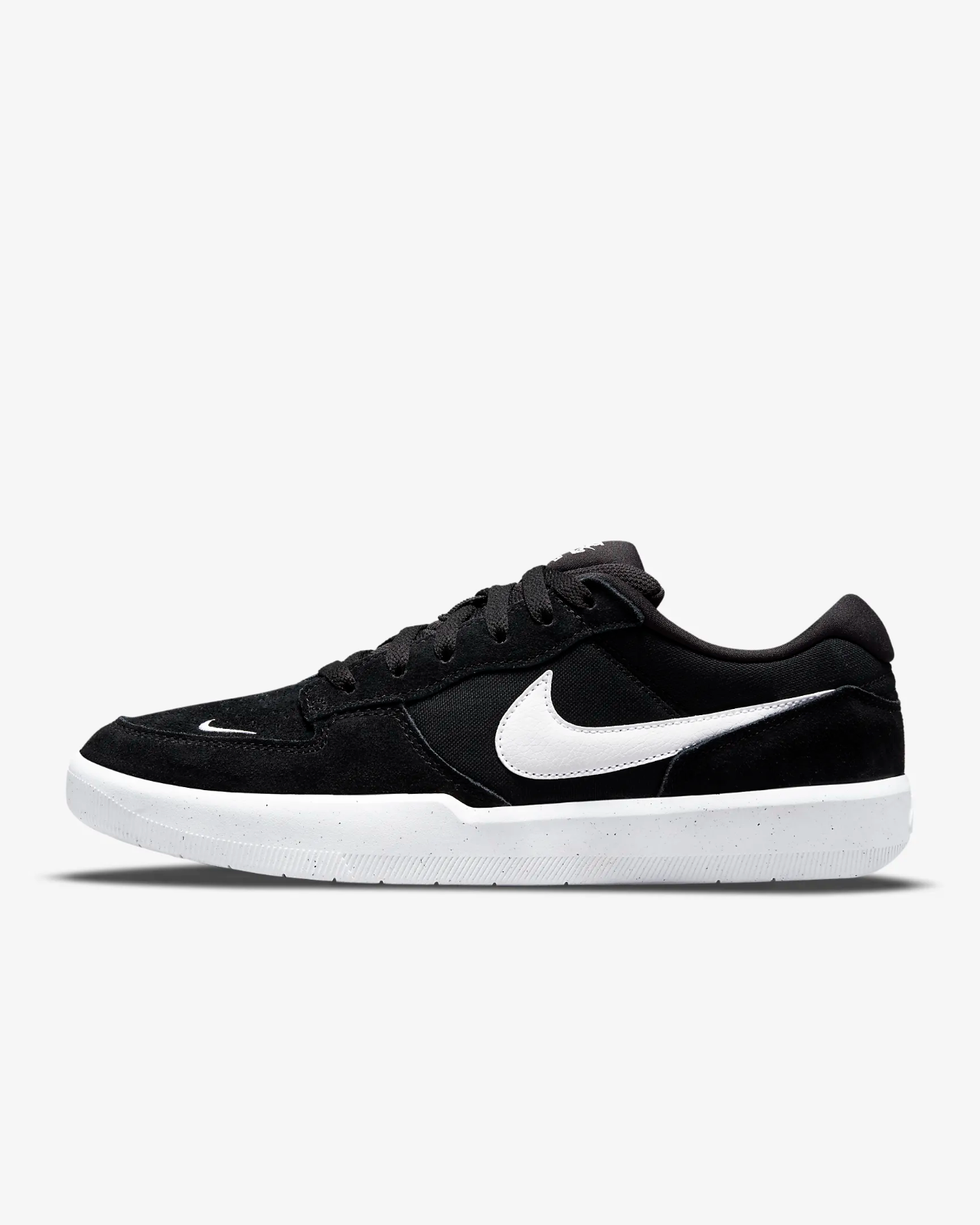 Nike SB Force 58 Sneakers Men's Black Suede Skateboard Shoes
