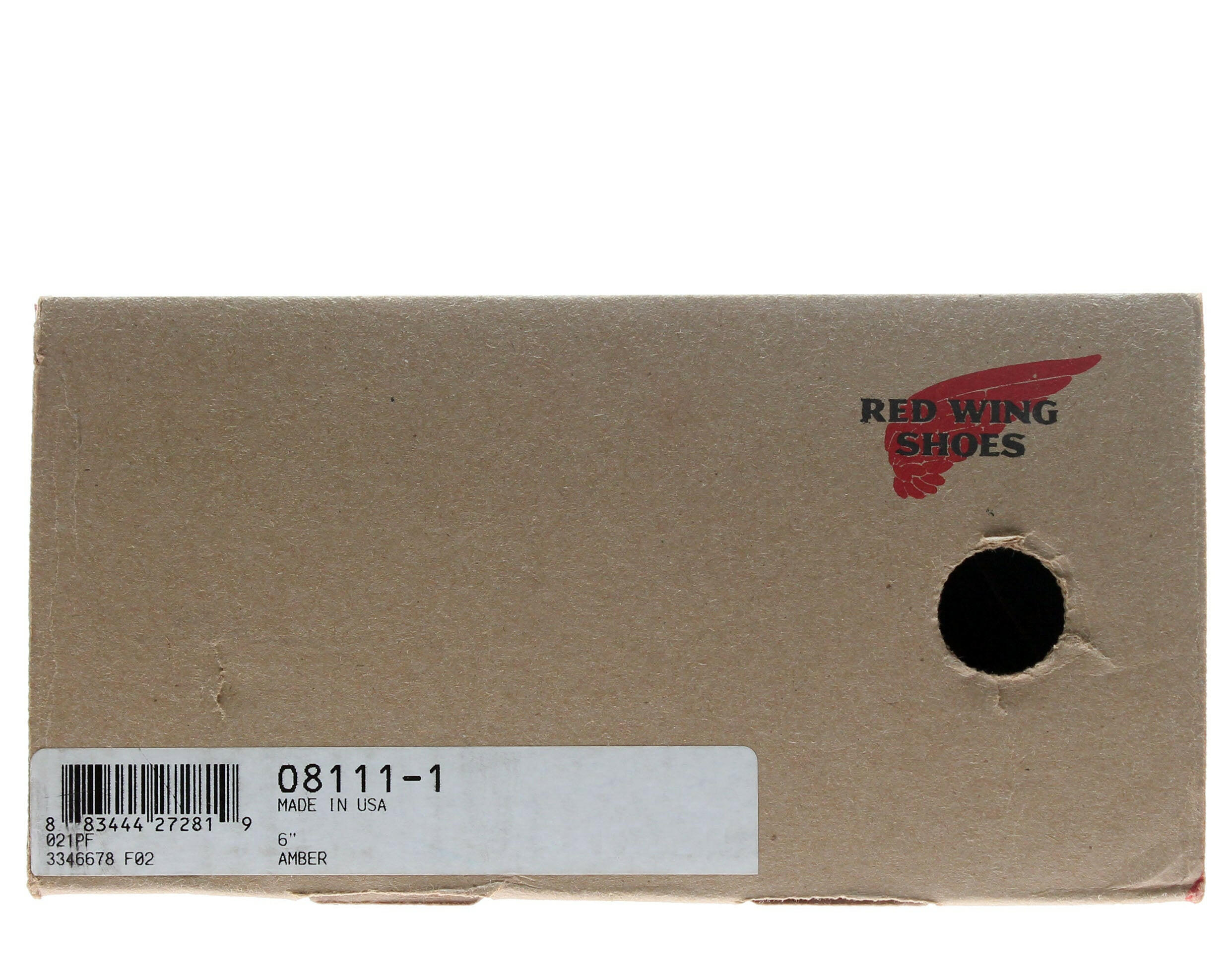 Red Wing Heritage 8111 Iron Ranger 6-Inch Cap Toe Men's Boots.