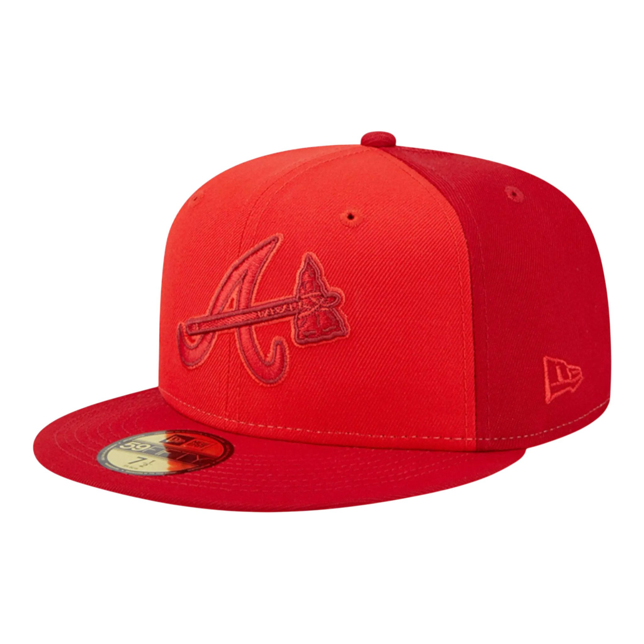 New Era 59Fifty MLB Atlanta Braves Tri-Tone Team Fitted Hat New Era