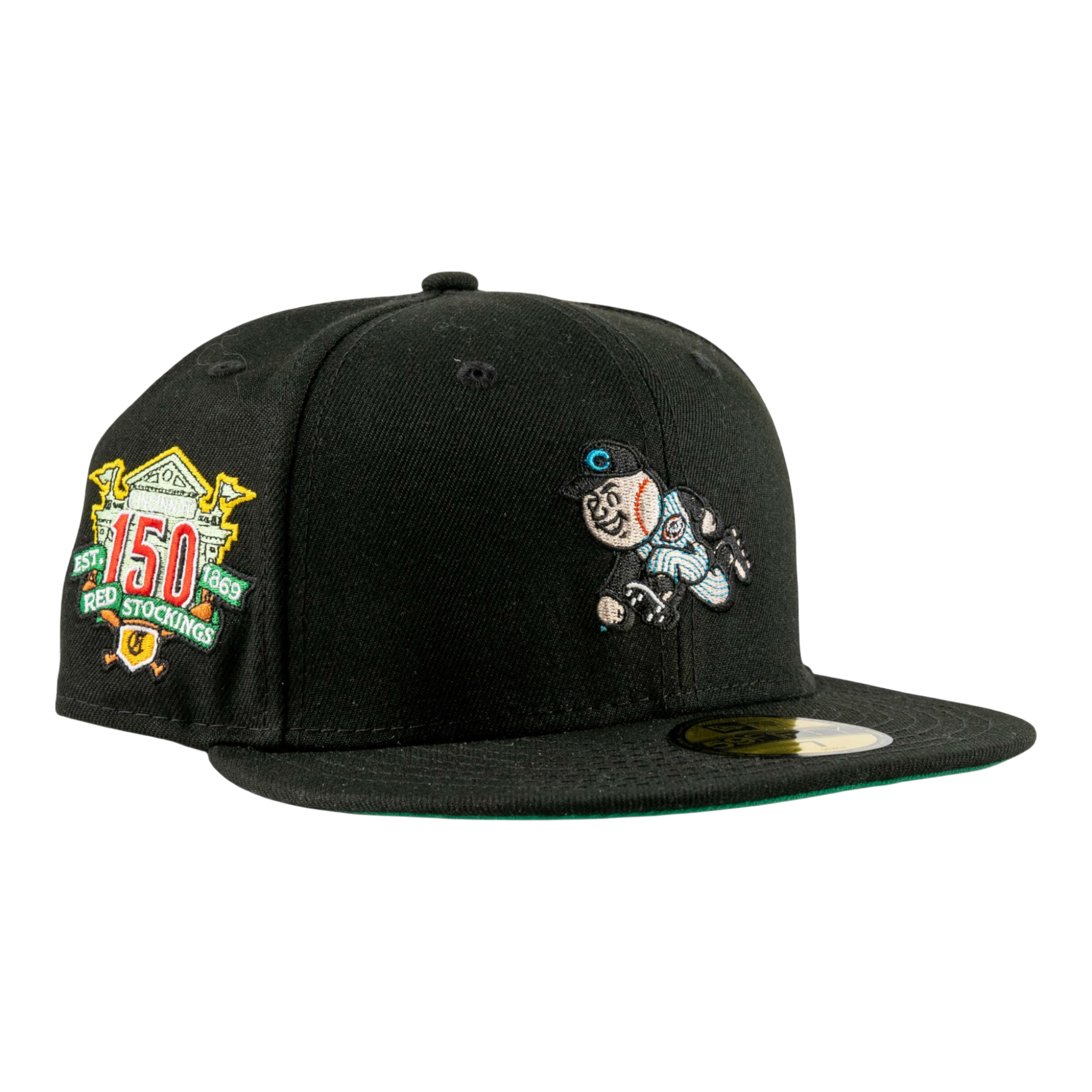 New Era 59Fifty Cincinnati Reds 150th Anniversary Family Nights Pack Fitted Hat New Era