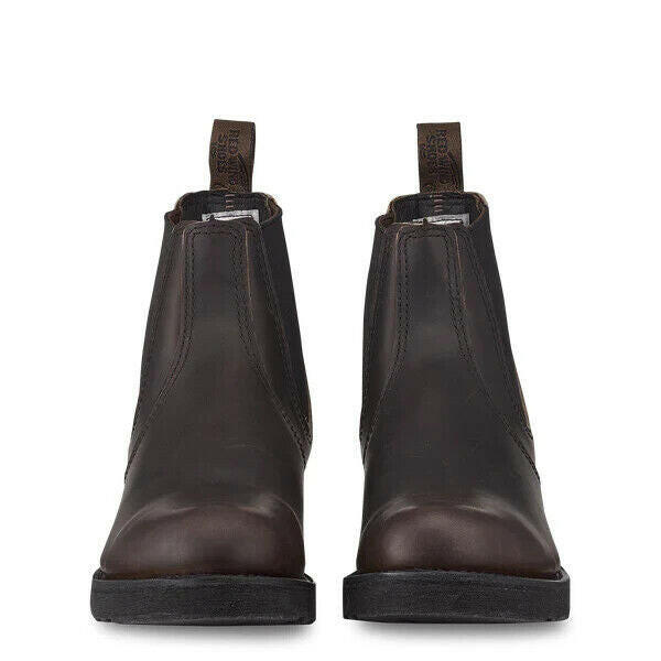 Red Wing Classic 3191 Boots Men's US 8 Dark Brown Leather Pull On Ankle Chelsea.