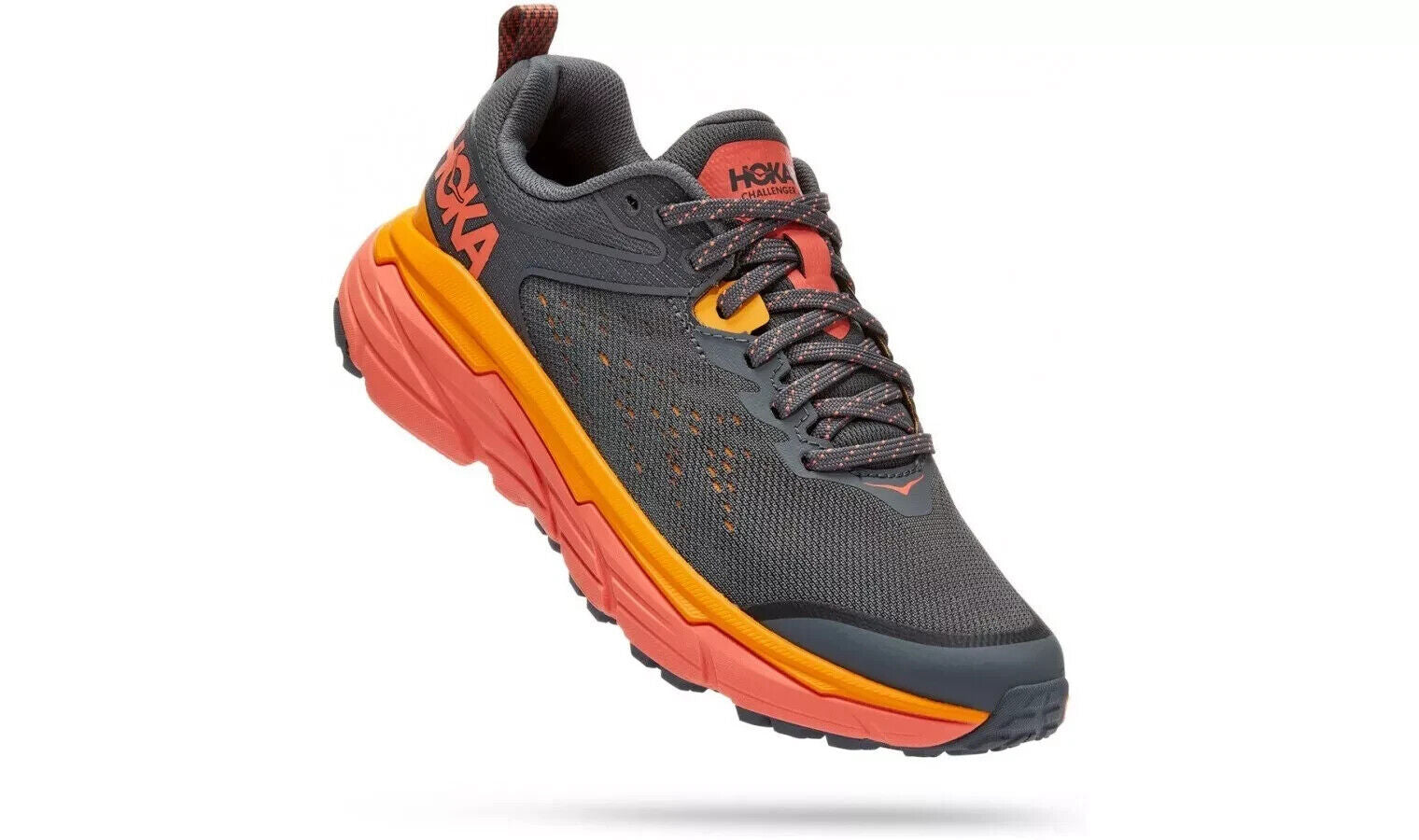 Hoka One One Challenger ATR 6 Women's 11 Gray Low Top Running Shoes