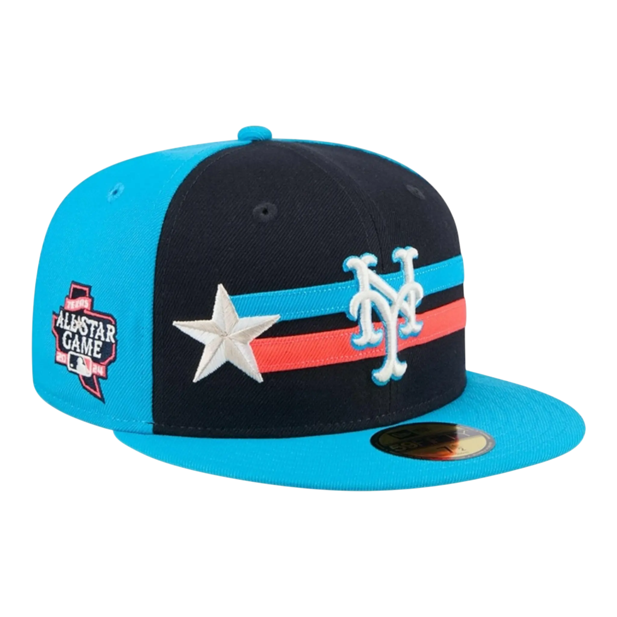 New Era 59Fifty MLB New York Mets PTR 2024 All Star Game Fitted Hat New Era