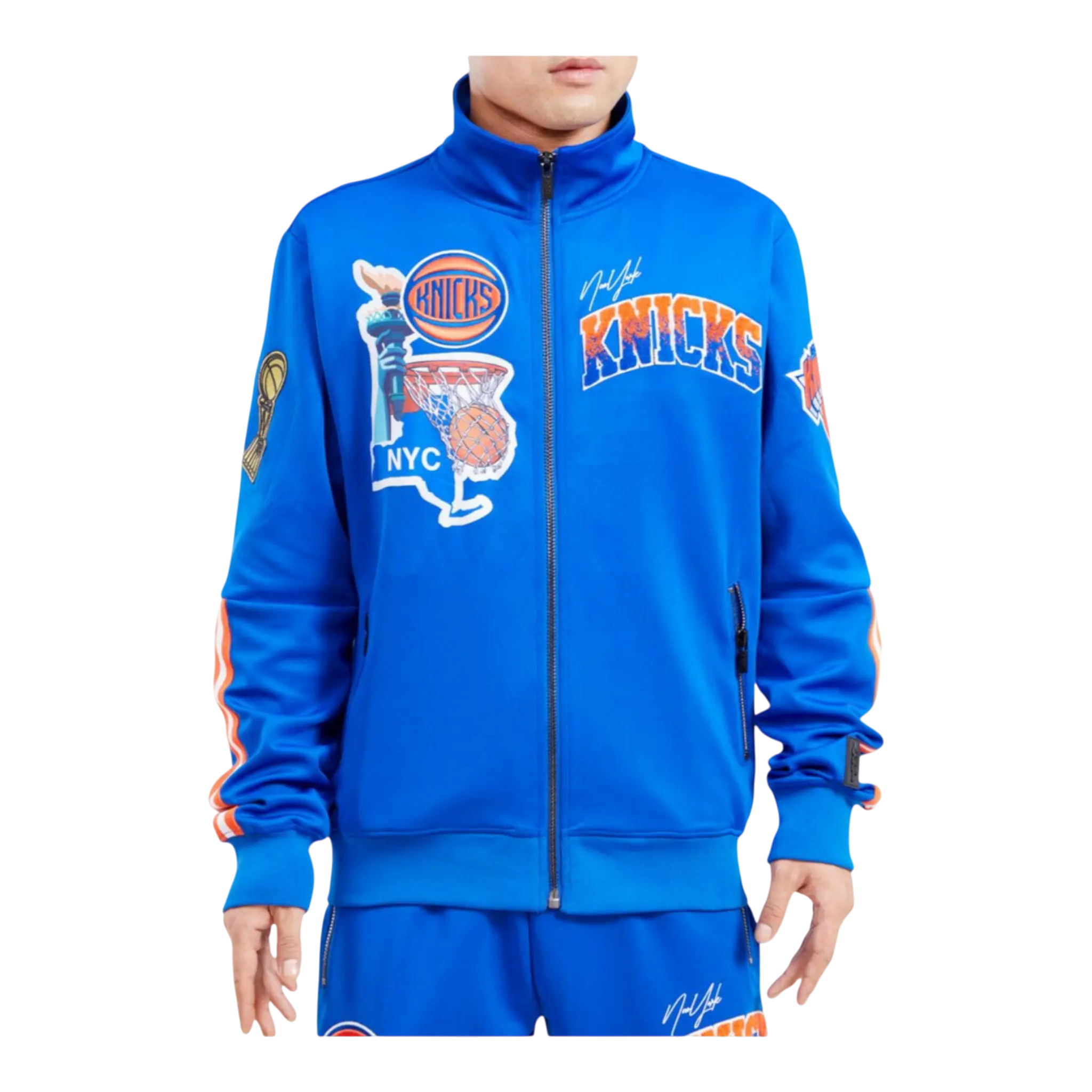 Pro Standard NBA New York Knicks Home Town Track Jacket Pro Standard