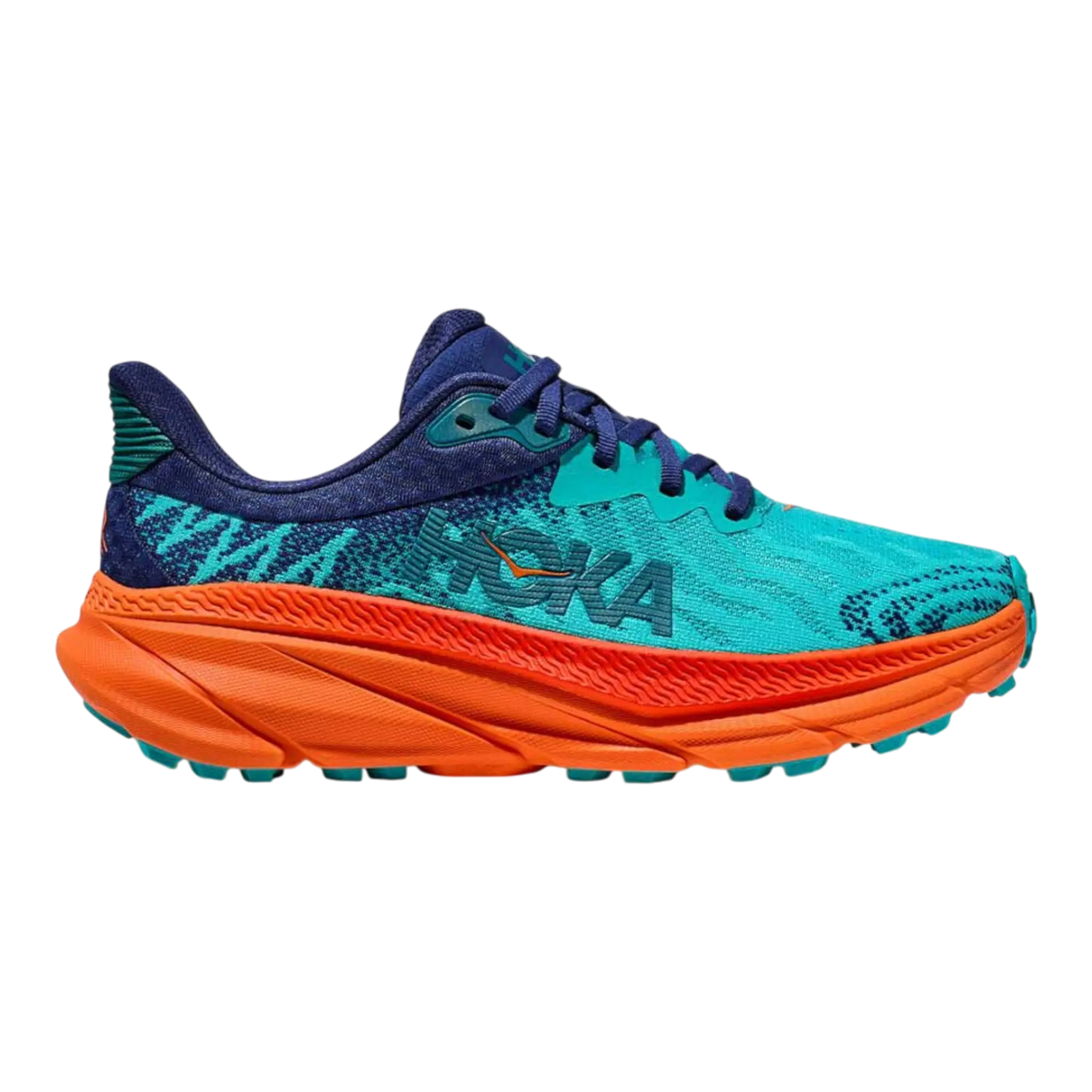 HOKA Challenger ATR 7 Women’s Trail Shoes Ceramic/Vibrant Orange Hoka