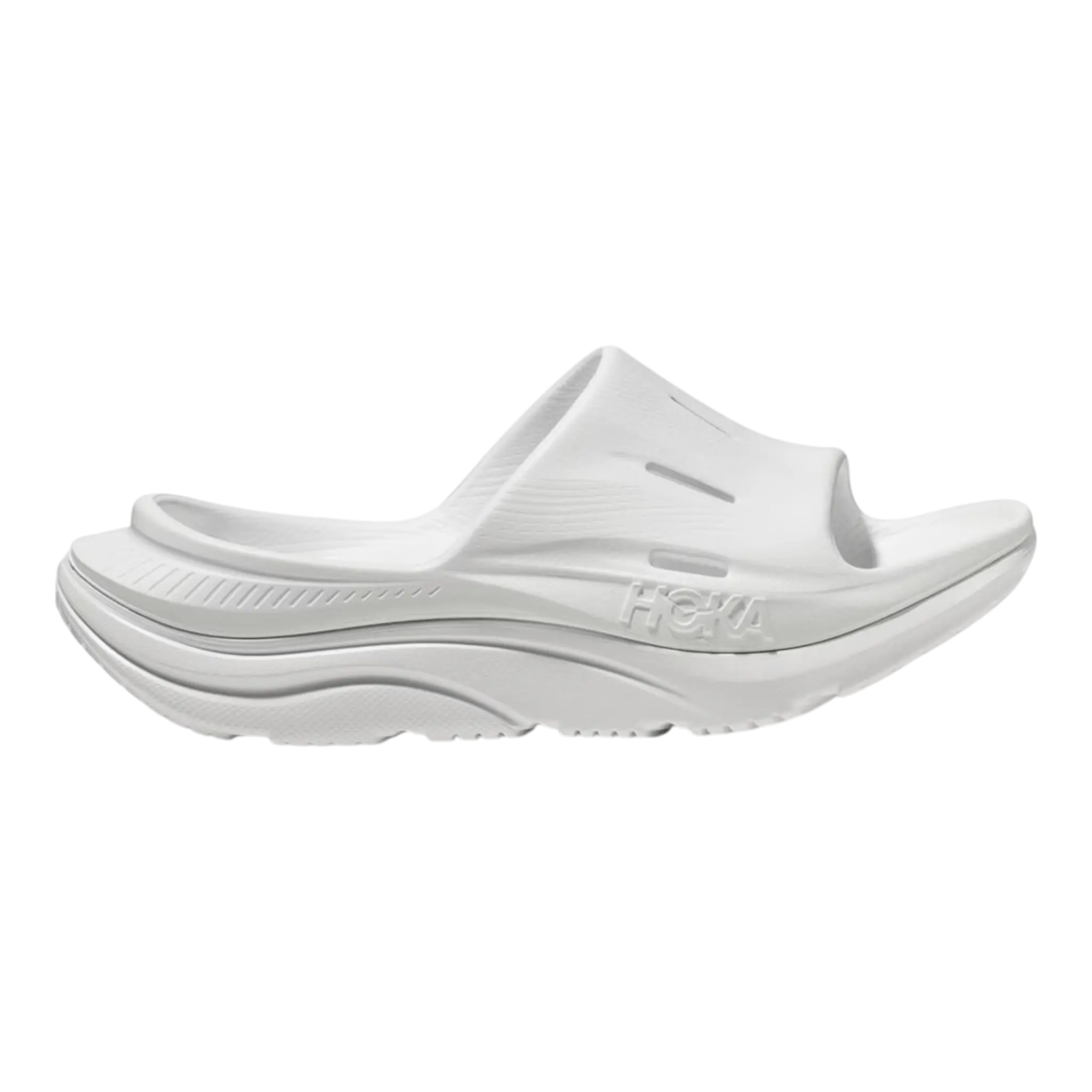 HOKA Ora Recovery Slide 3 Unisex Sandals White/White Hoka