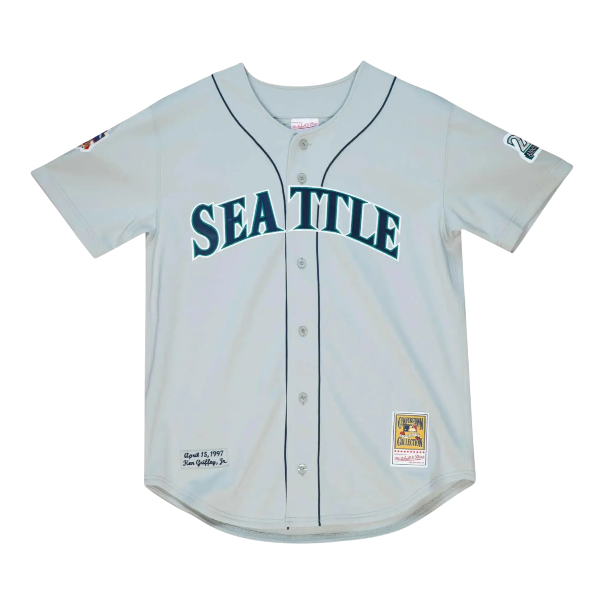 Mitchell & Ness Authentic Seattle Mariners 1997 Ken Griffey Jr. Home Jersey Mitchell & Ness