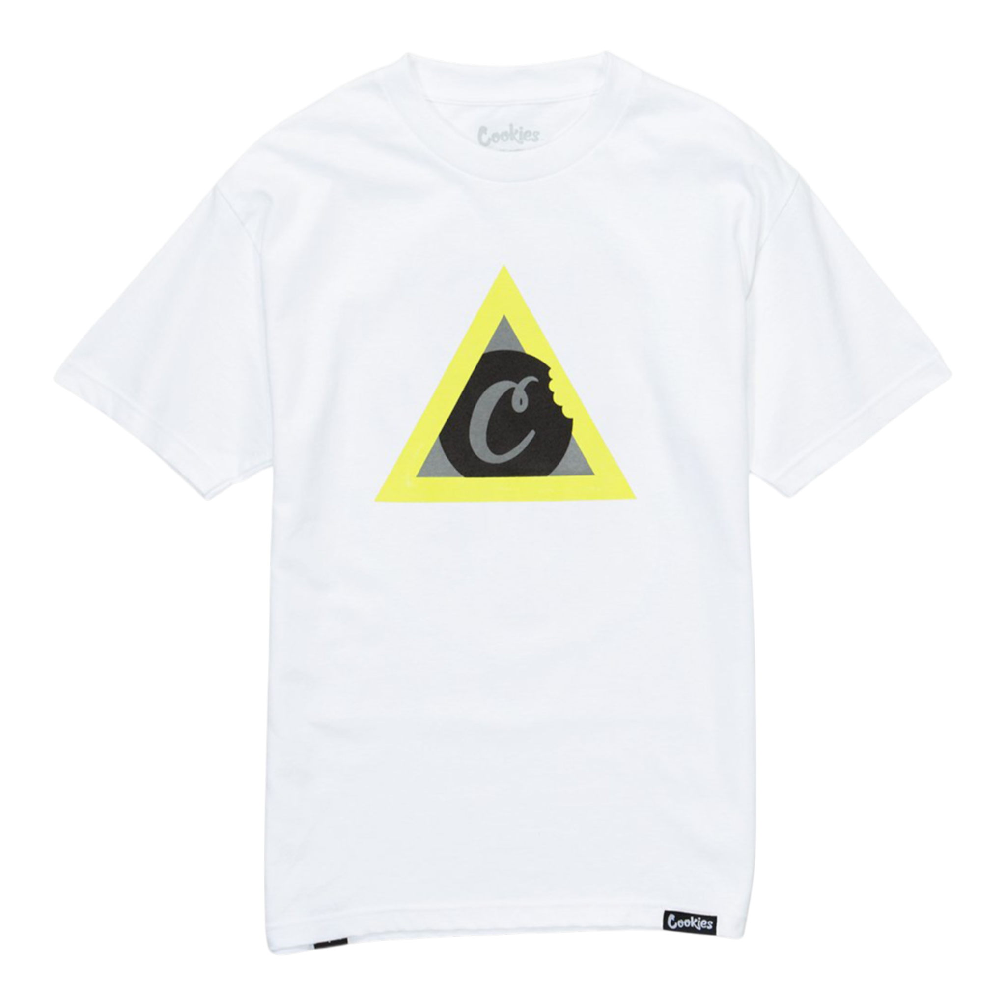 Cookies Ninety Five C-Bite Men’s T-Shirt – White/Lime
