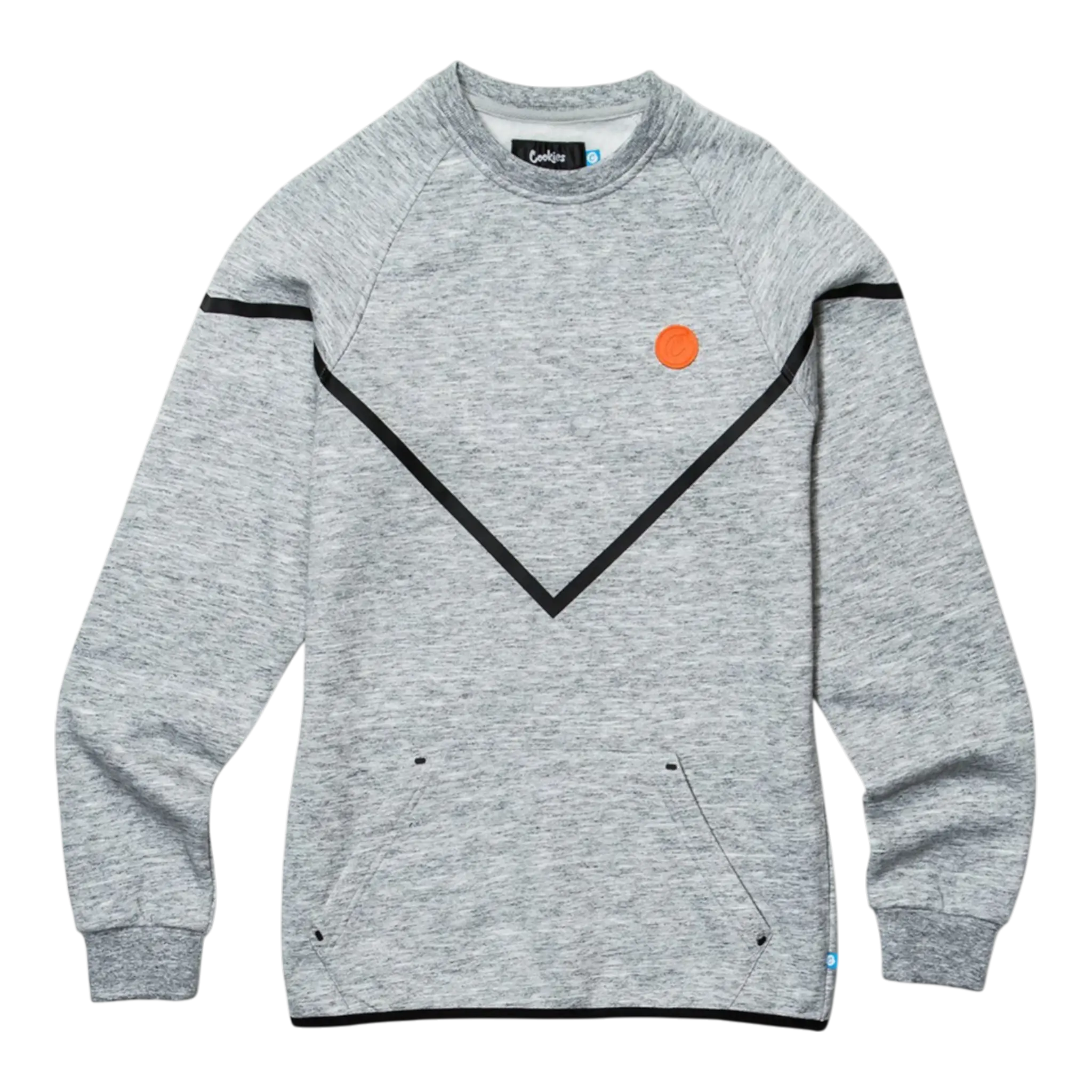 Cookies Altitude Fleece Crew Sweatshirt Men Heather Grey/Tech Grey Cookies