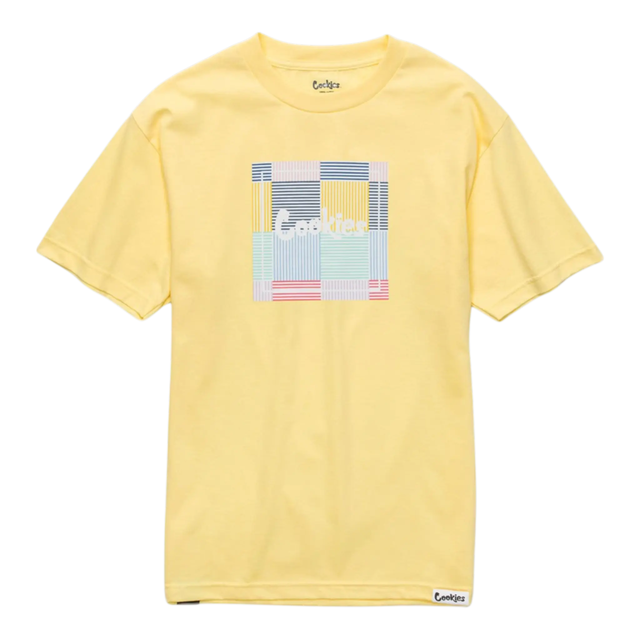 Cookies Classic Arch Logo T-Shirt Men Banana Yellow Cookies