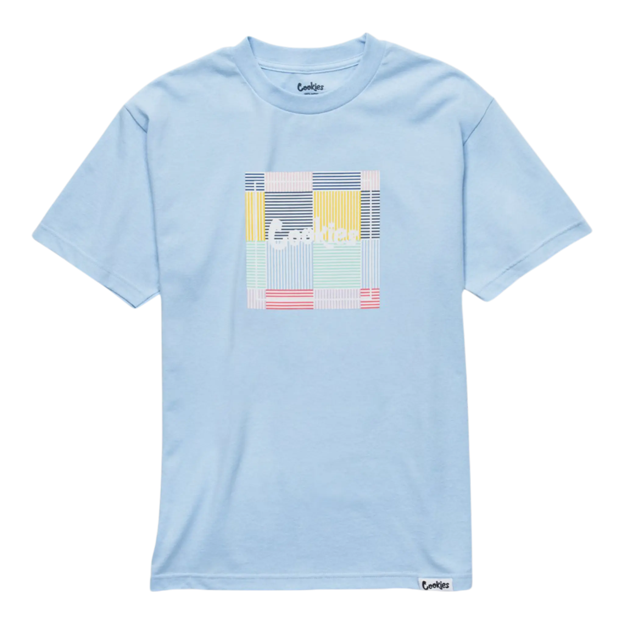 Cookies Classic Arch Logo T-Shirt Men Powder Blue Cookies