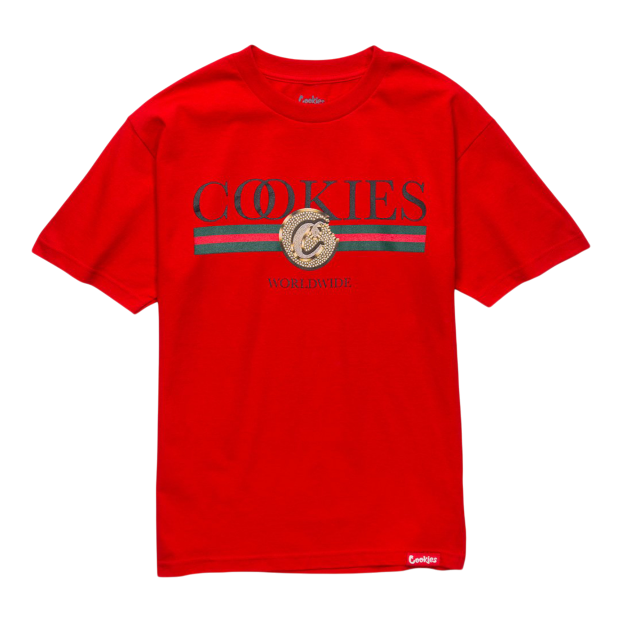 Cookies Classic Arch Logo T-Shirt Men’s – Red