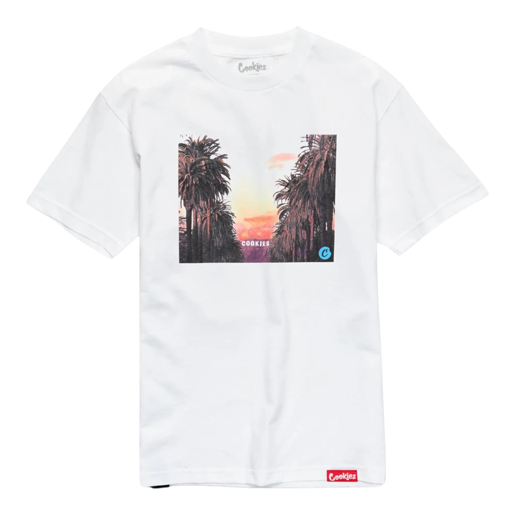 Cookies Bubble Logo T-Shirt Men White Cookies