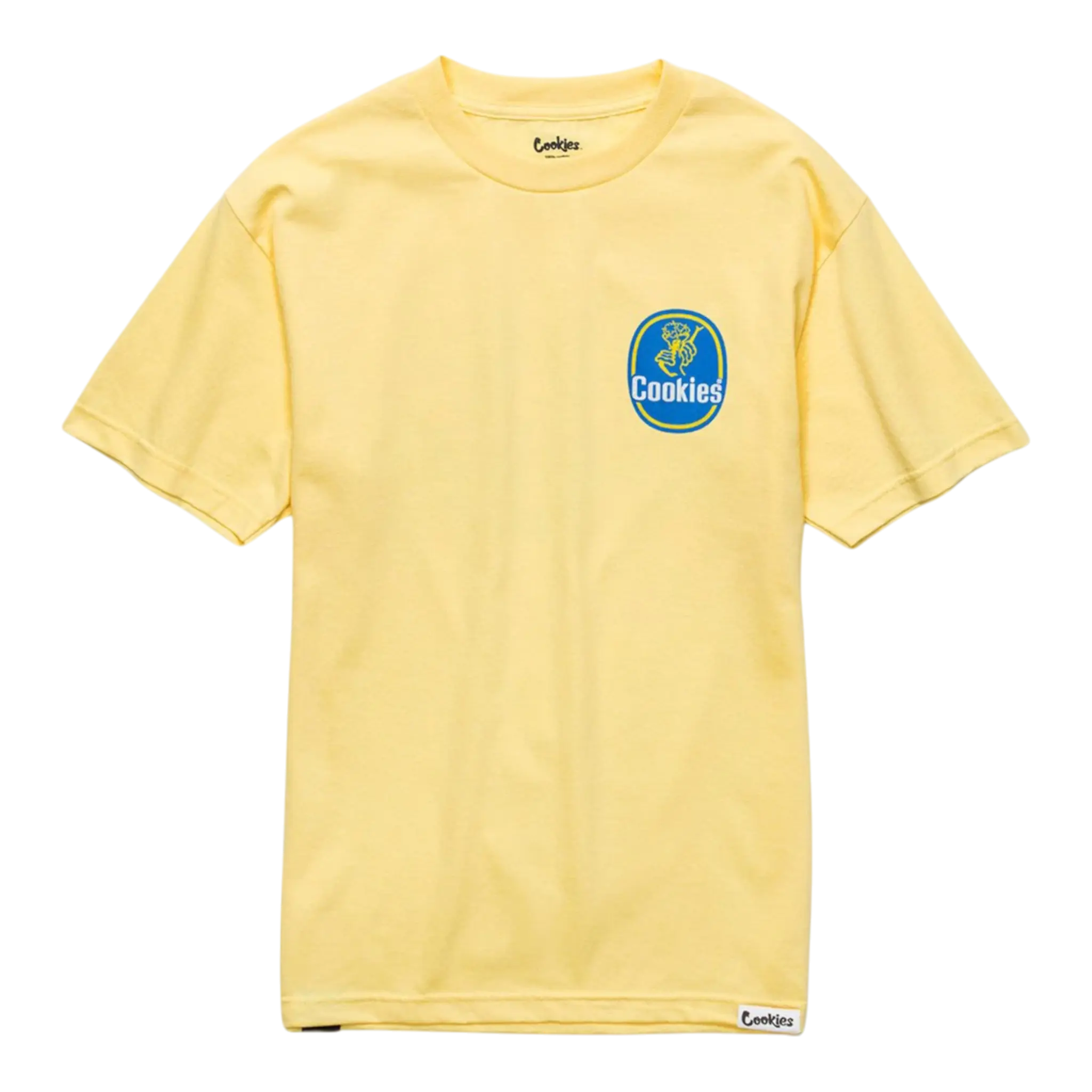 Cookies Classic Arch Logo T-Shirt Men Banana Yellow Cookies