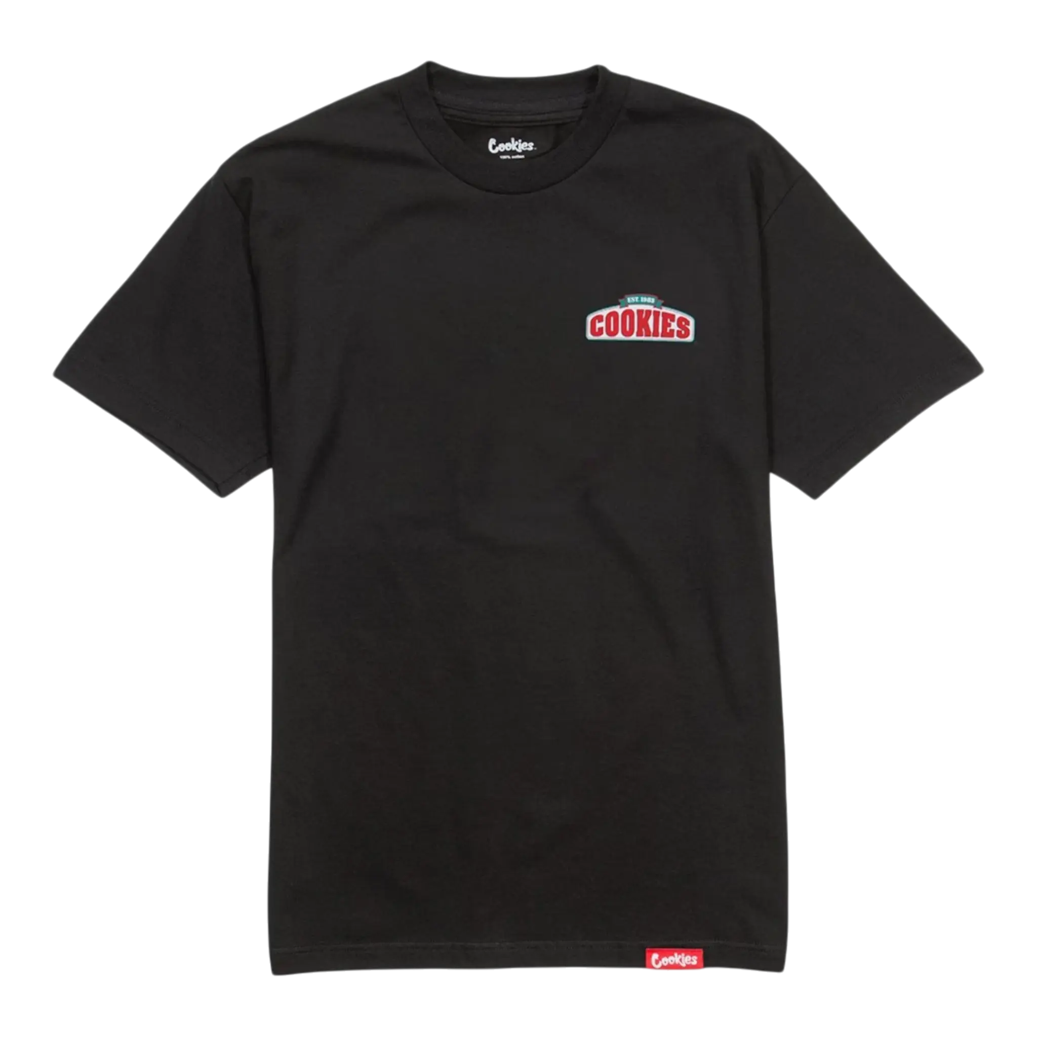 Cookies Arch Logo T-Shirt Men Black Cookies