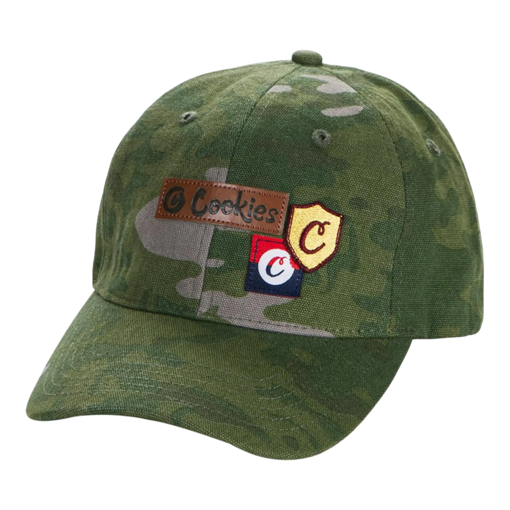 Cookies Logo Hat Unisex Olive Camo Cookies