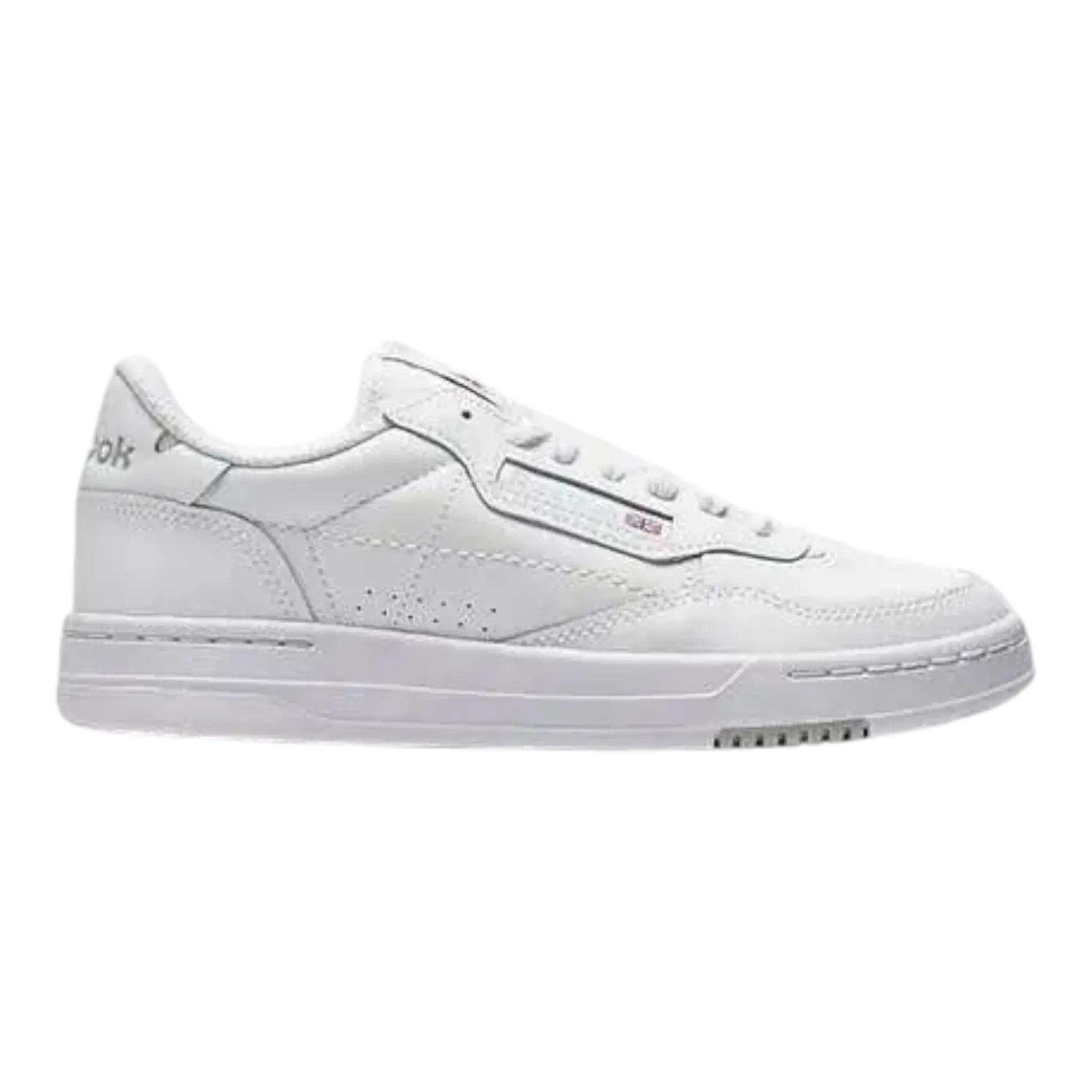 Reebok Court Peak Sneaker Men's White Leather Low Top Running Shoes Reebok