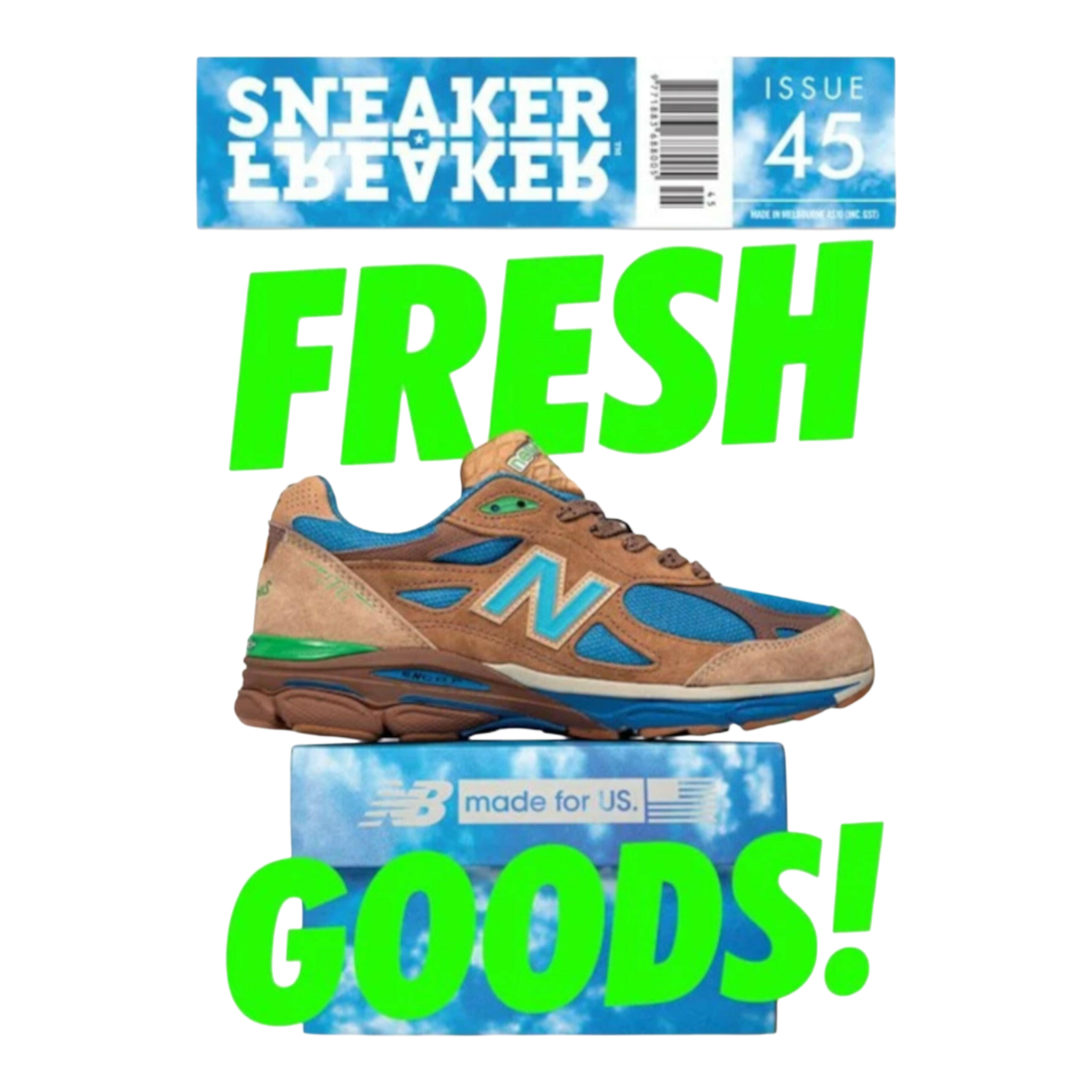 Sneaker Freaker Magazine Issue # 45 - Joe Freshgoods - New Balance Cover Sneaker Freaker