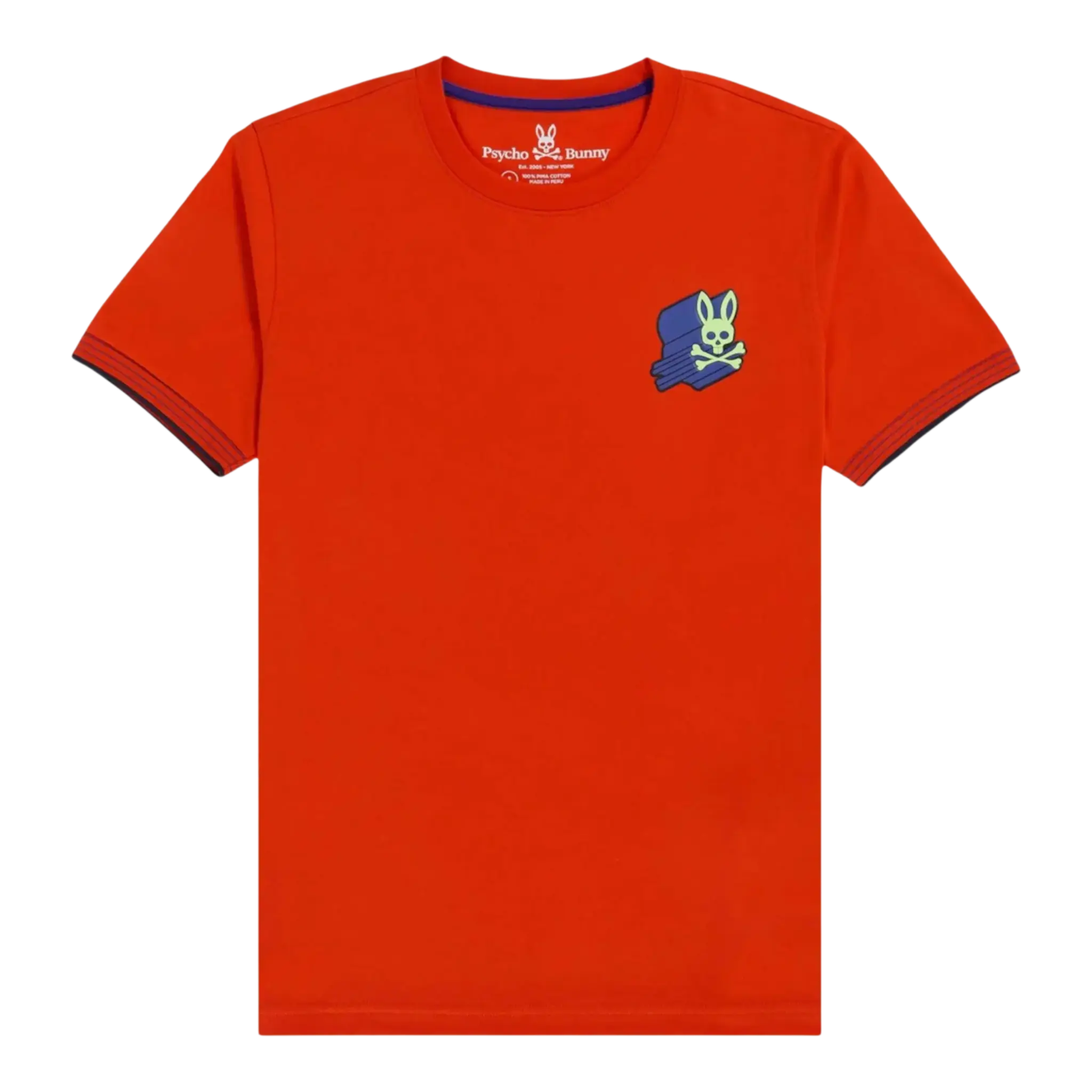 Psycho Bunny Asher Chest Logo Men's Tee Shirt Psycho Bunny