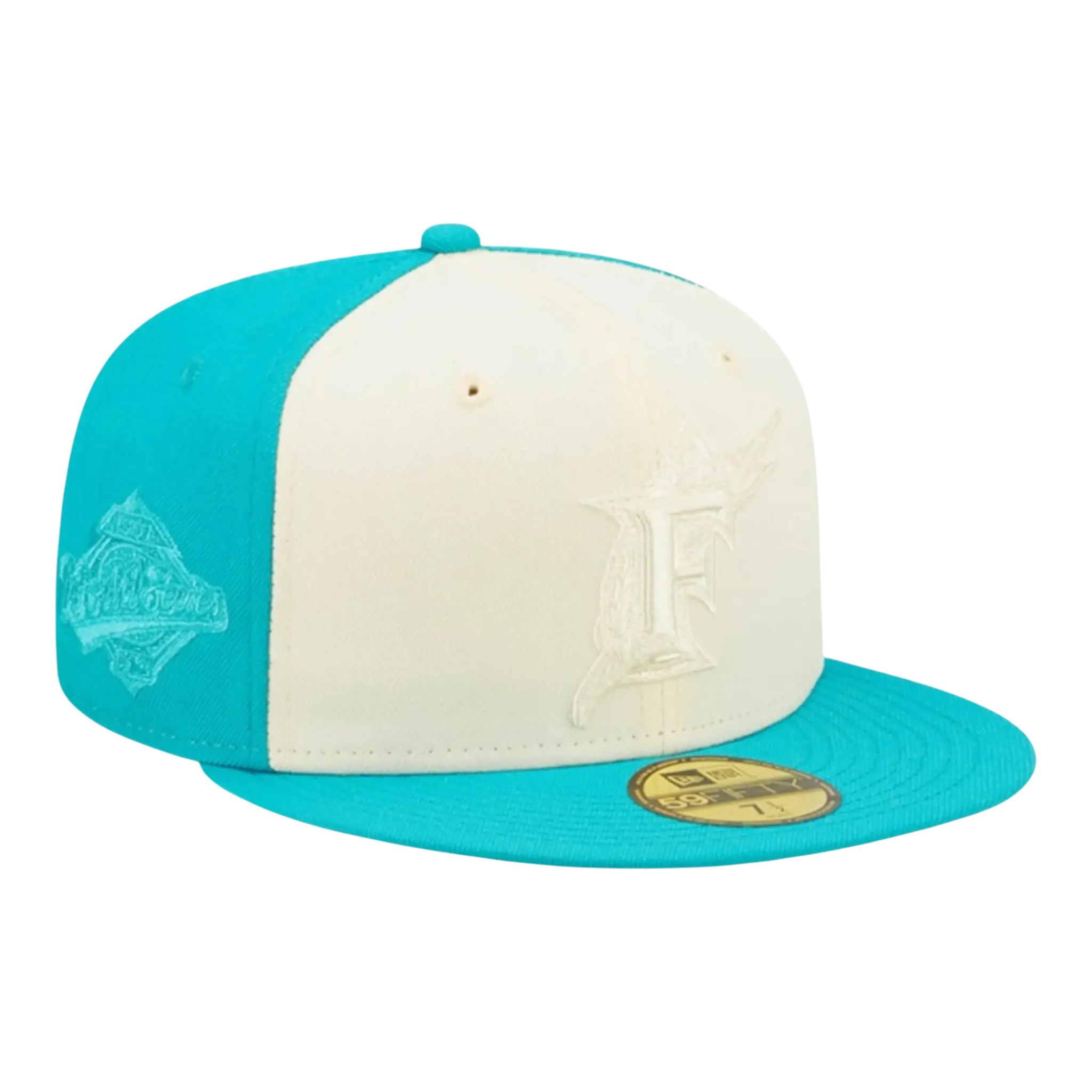 New Era 59Fifty MLB Florida Marlins Tonal 2-Tone Fitted Hat New Era