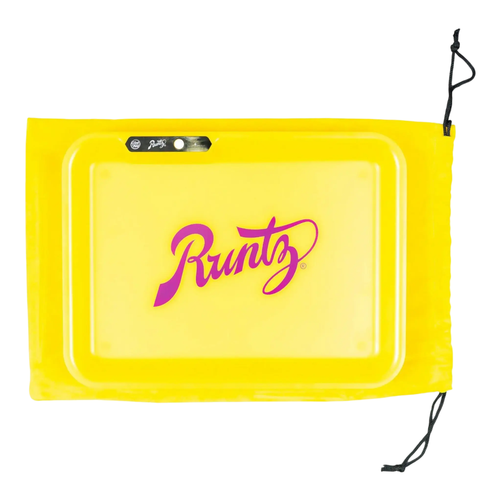 Runtz x Glow Tray - Yellow Glow LED Rolling Tray Runtz