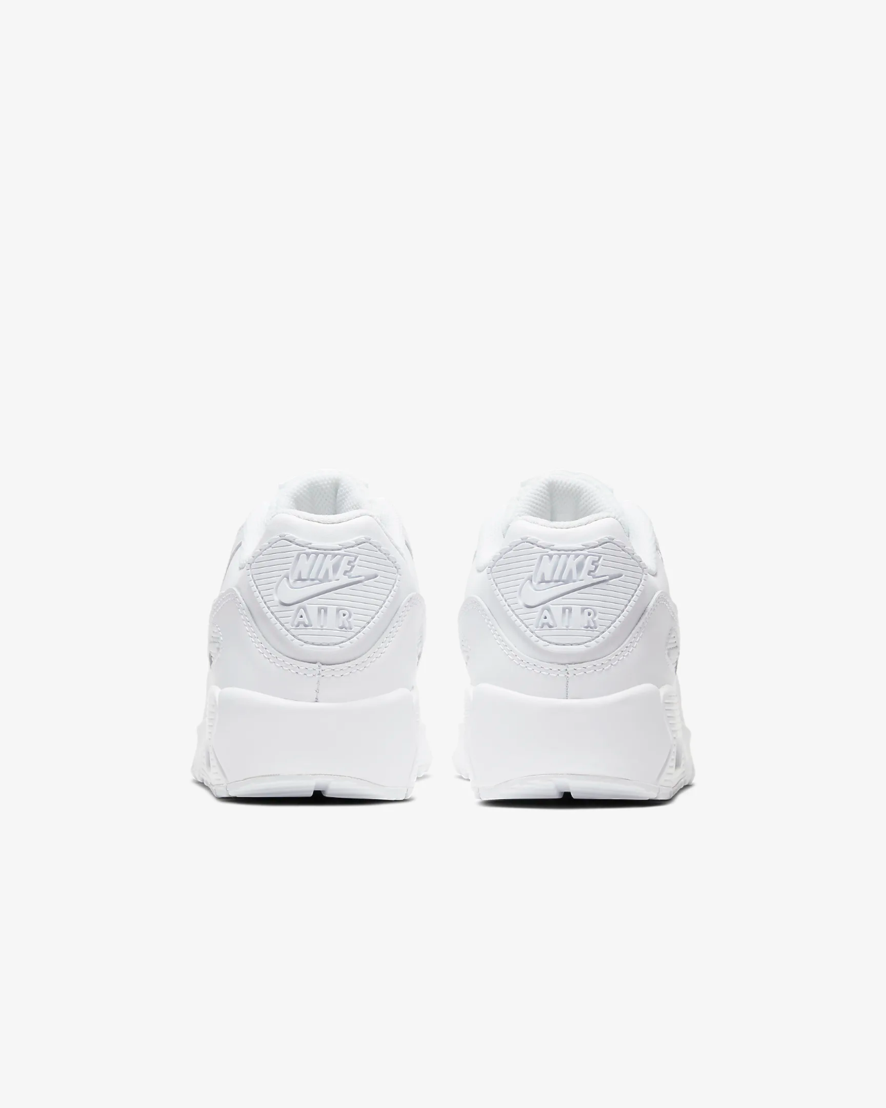 Nike Air Max 90 LTR Sneakers Kids White Leather Comfort Shoes