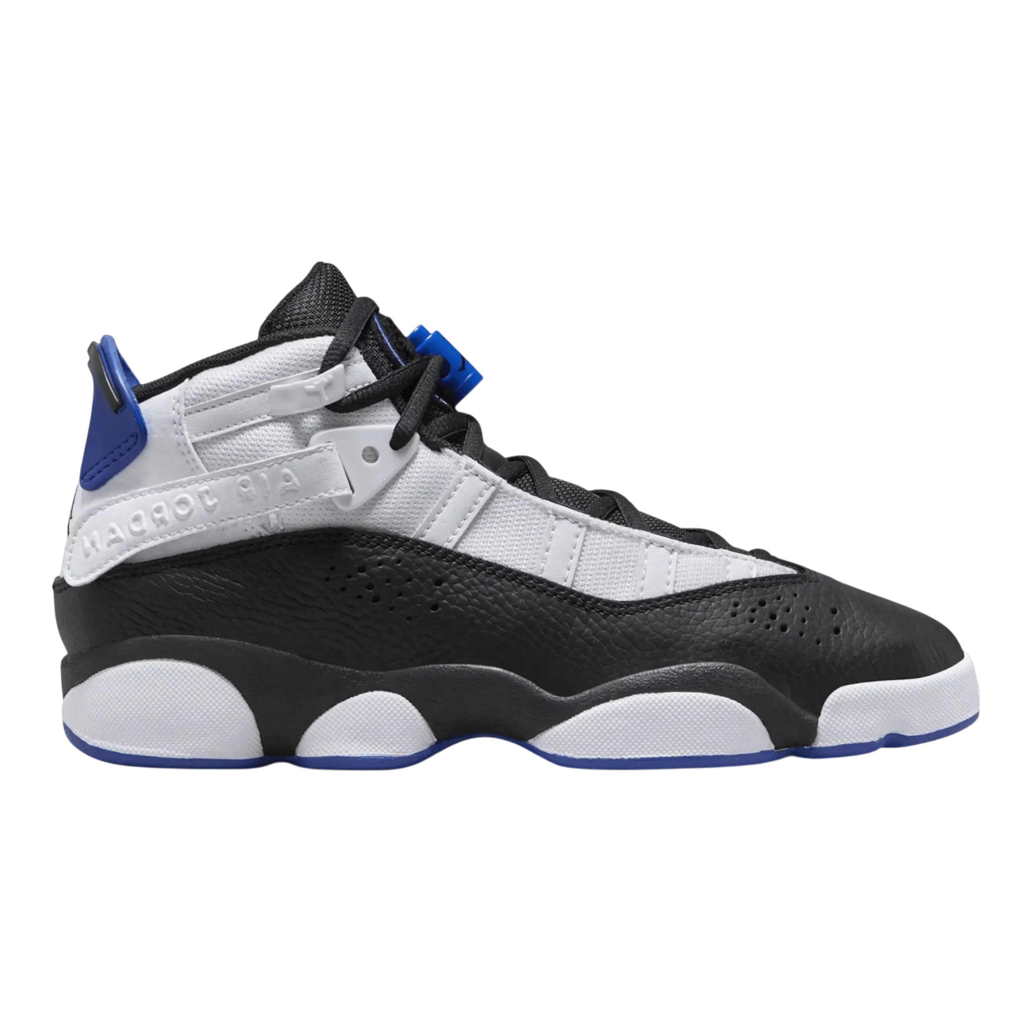 Jordan 6 Rings Kids Shoes White/Black/Game Royal Jordan