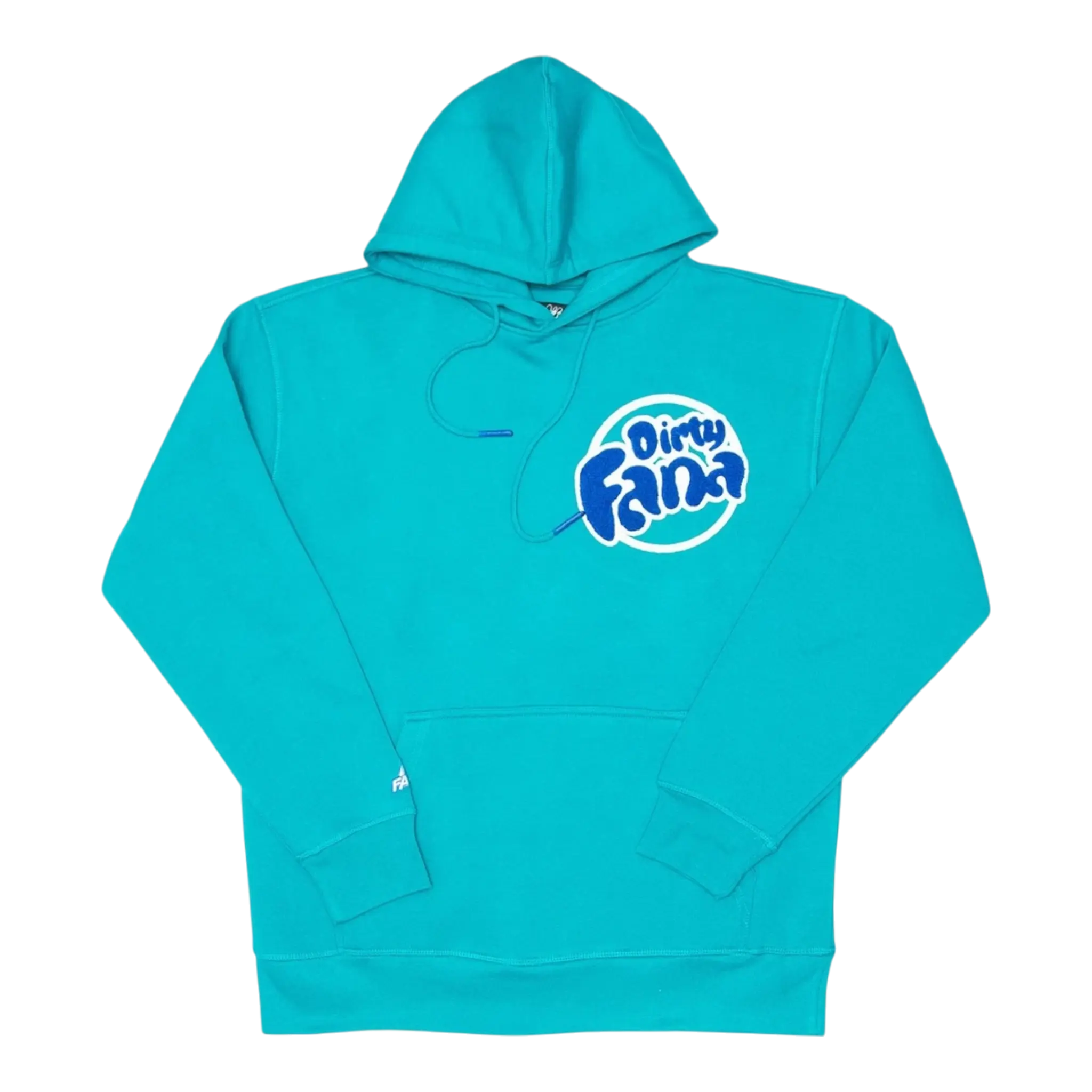 HP Farms Dirty Fana Pull-Over Men’s Hoodie – Turquoise HP Farms