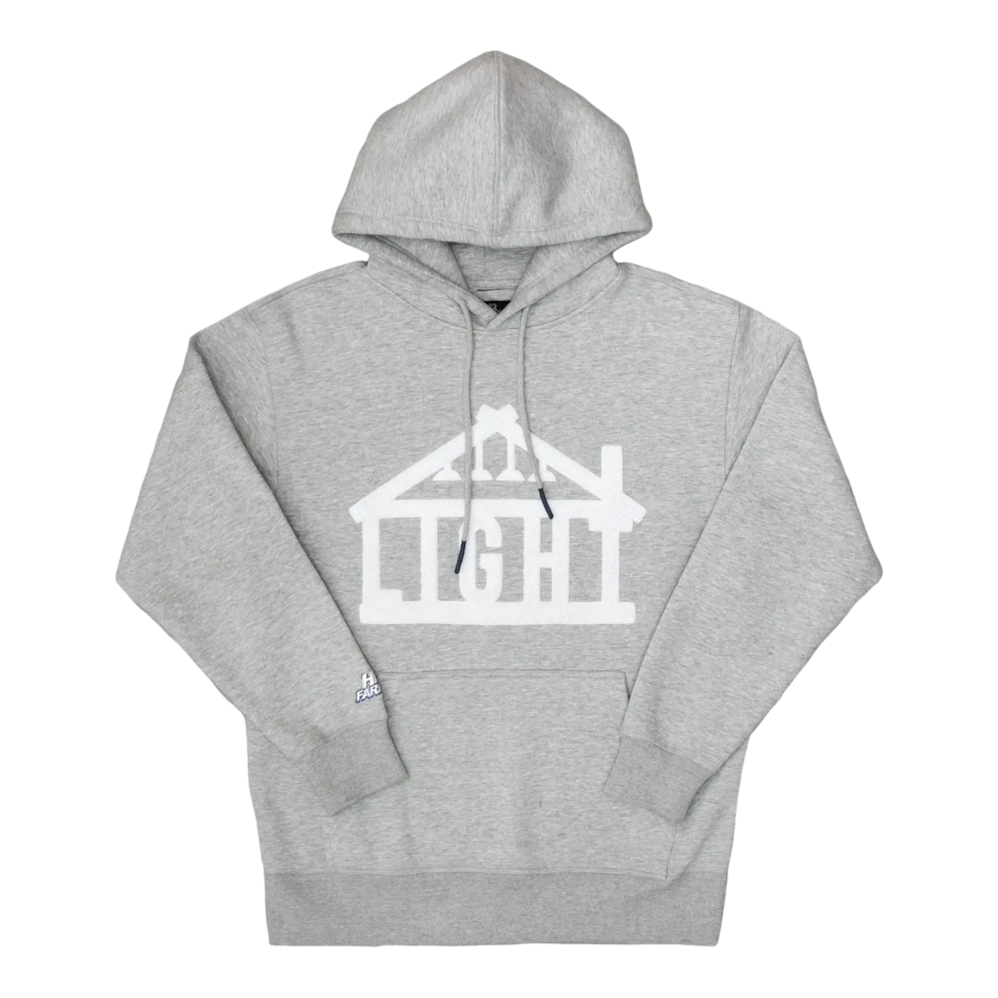 HP Farms Lighthouse Pull-Over Men’s Hoodie – Heather Grey HP Farms