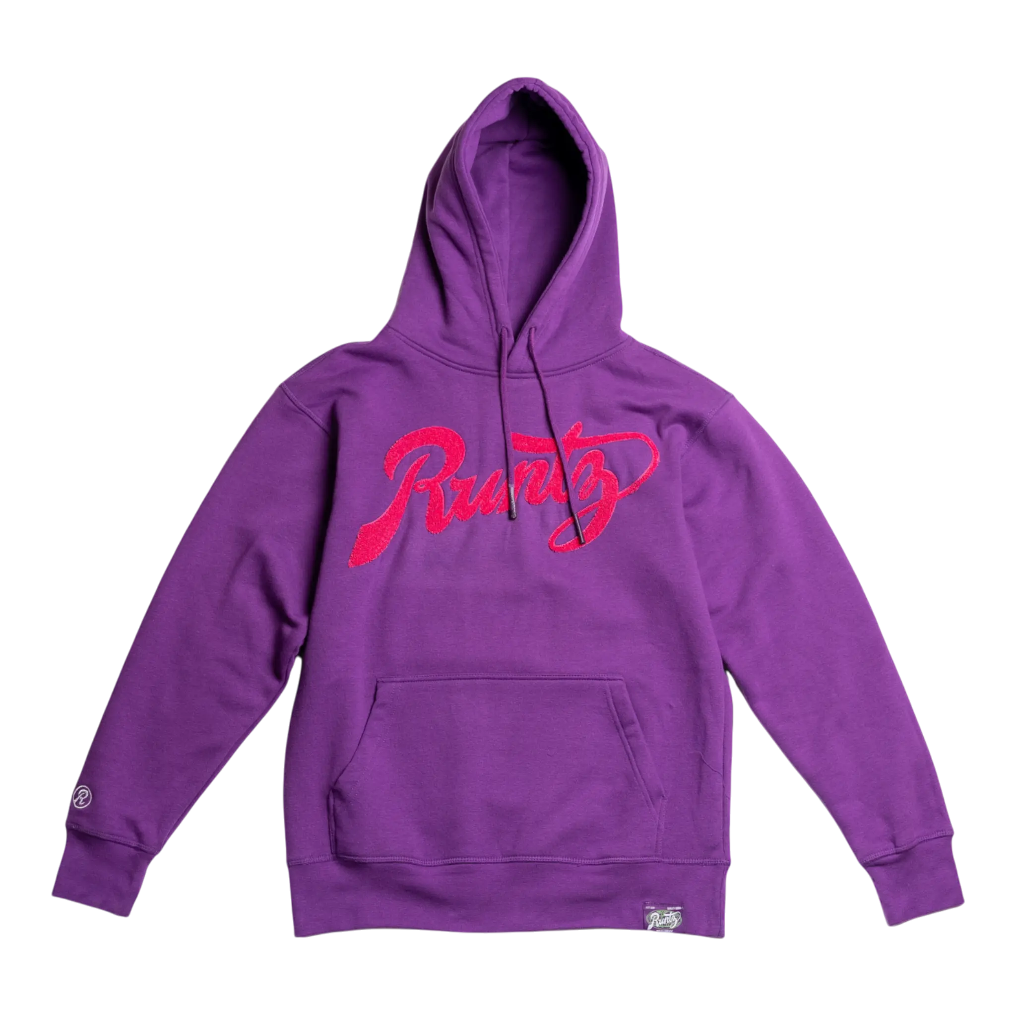 Runtz Smoking Skulls Pull-Over Men’s Hoodie – Purple Runtz