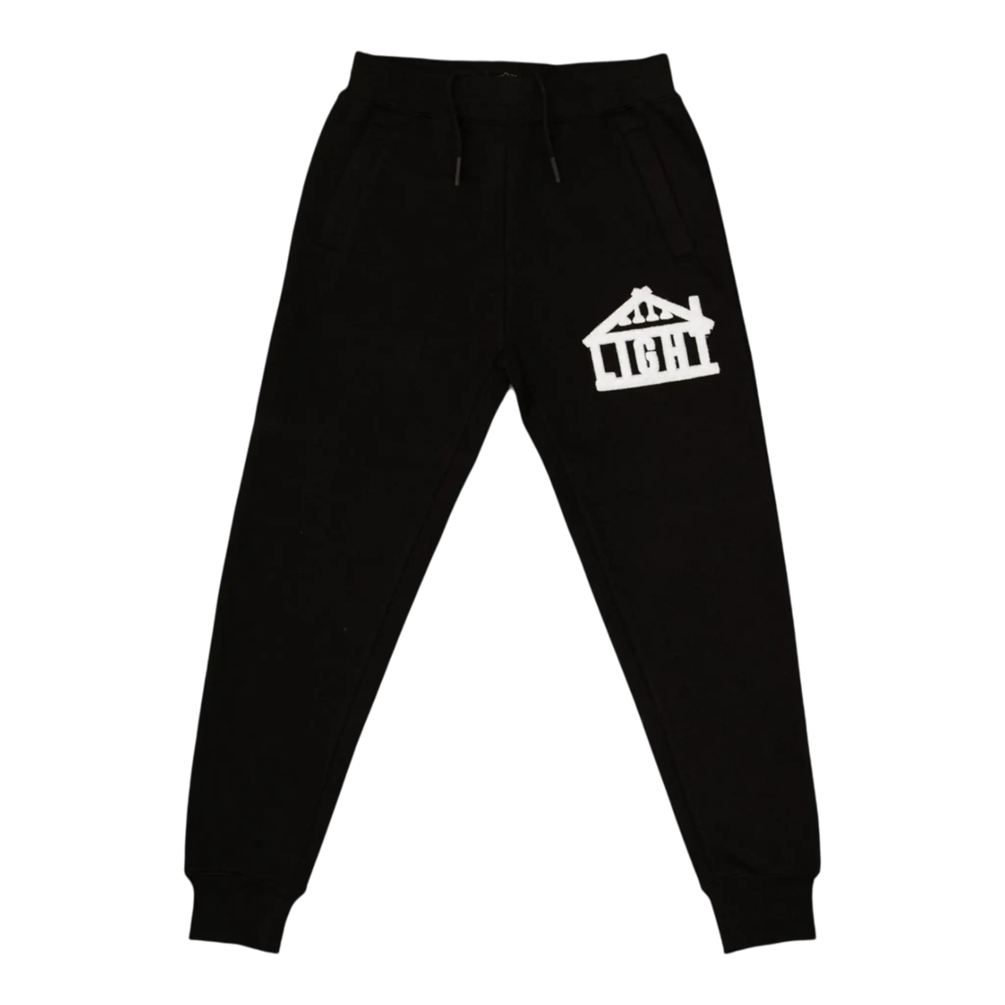 HP Farms Lighthouse Joggers Men’s Sweatpants – Black/White HP Farms