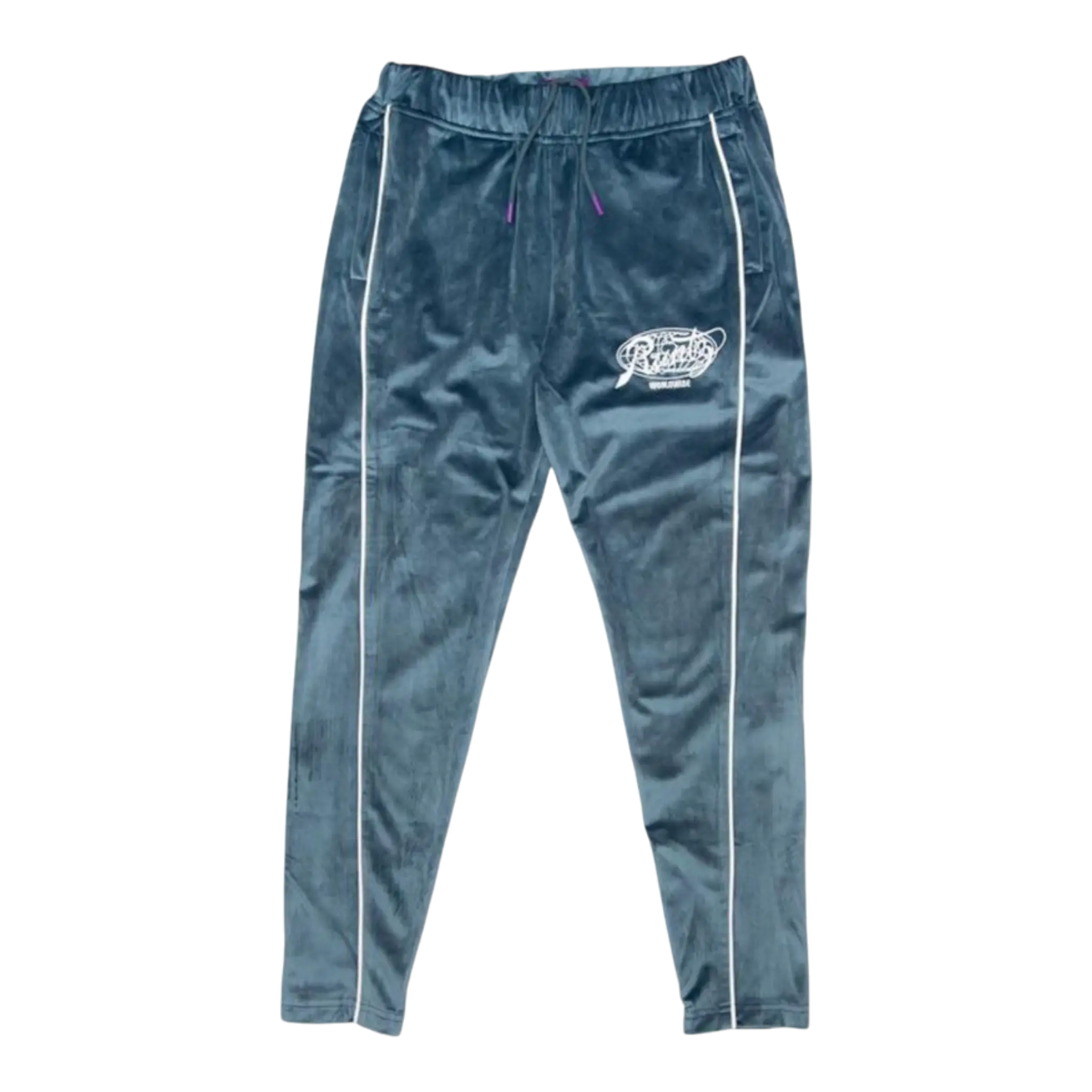 Runtz Around The World Velour Joggers Men’s Pants – Slate Runtz
