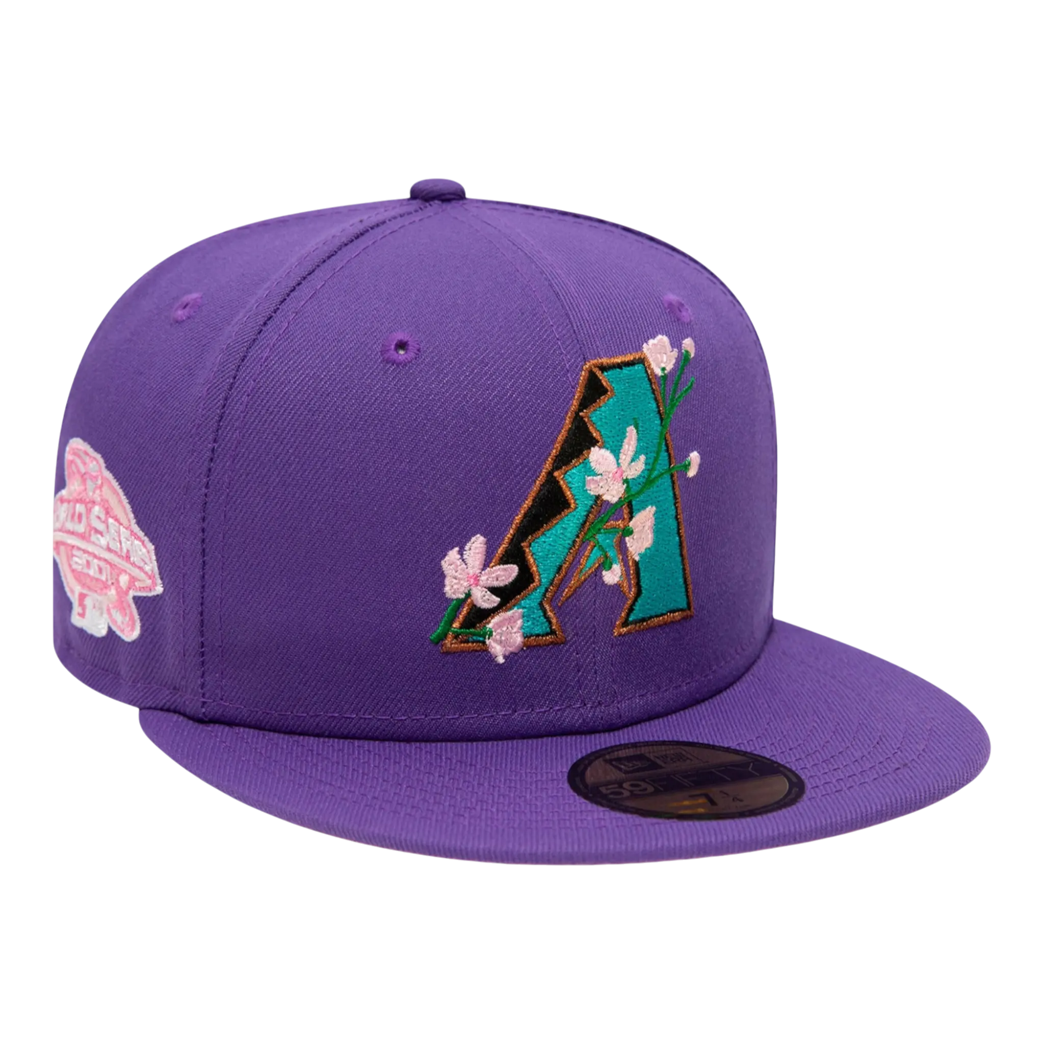 New Era 59Fifty MLB Arizona Diamondbacks Side Patch Bloom Fitted Hat New Era