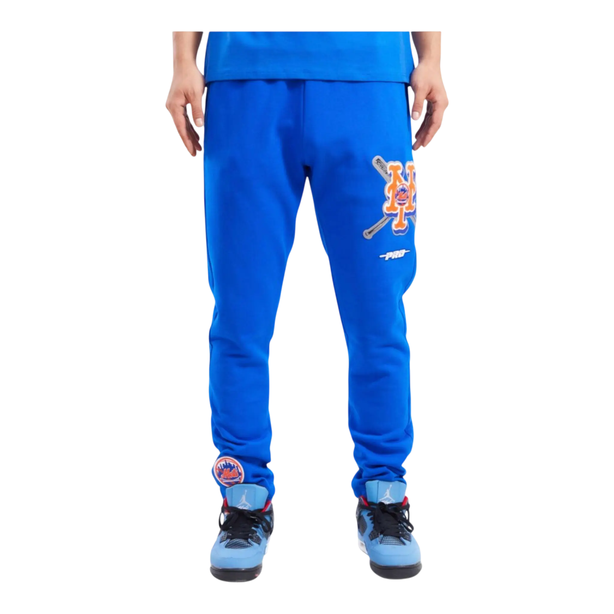 Pro Standard MLB New York Mets Mash Up Logo Men's Sweatpants Pro Standard