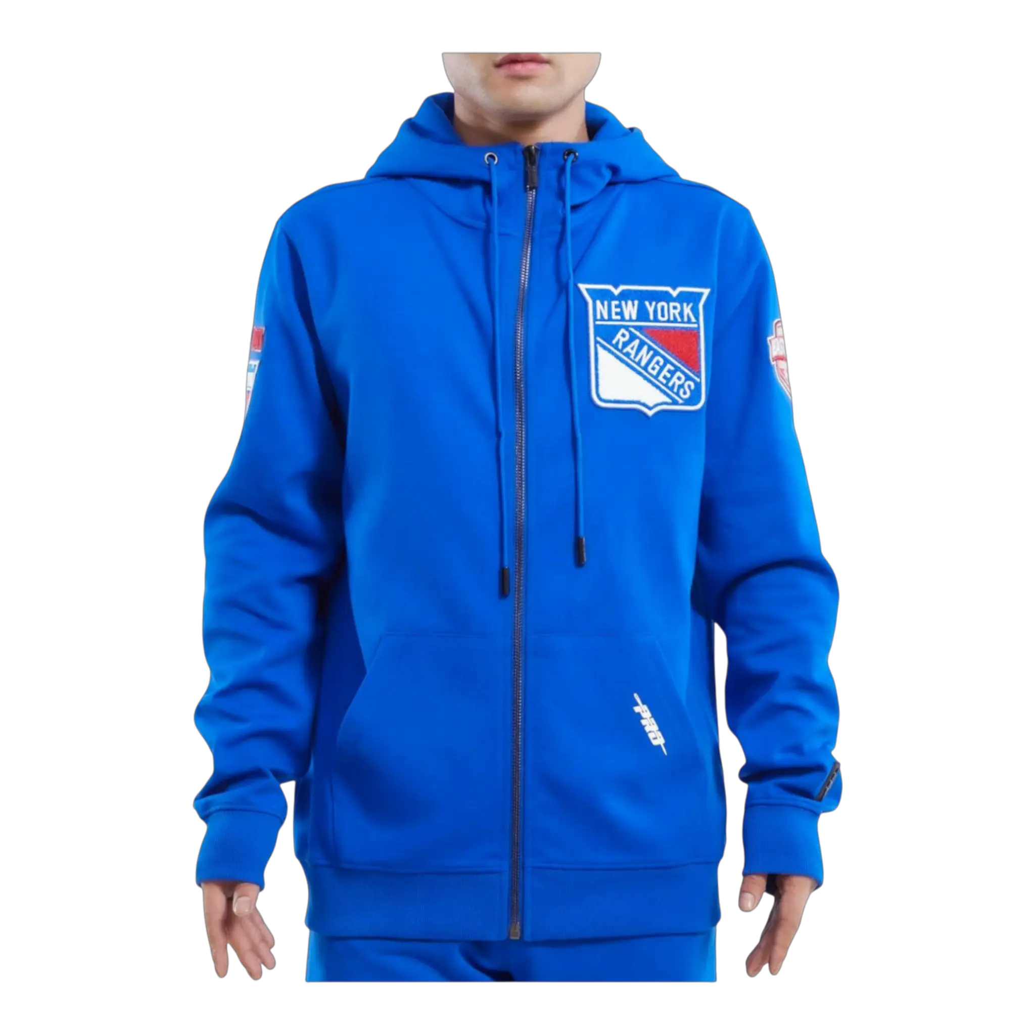 Pro Standard NHL New York Rangers Classic Zip-Up Men's Hoodie Pro Standard