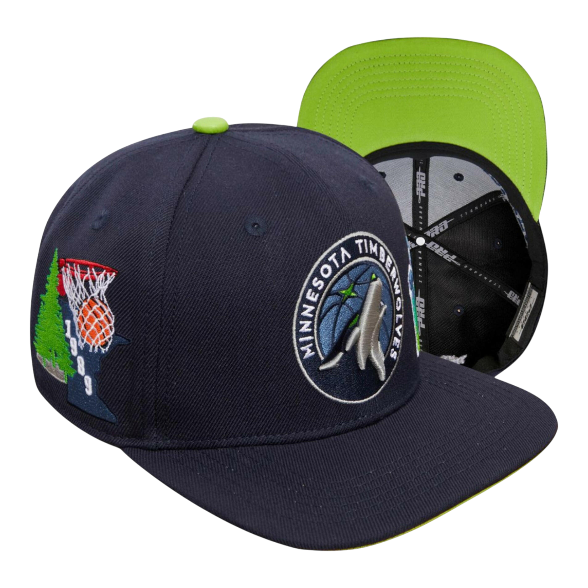 Pro Standard NBA Minnesota Timberwolves Hometown Snapback Hat Pro Standard