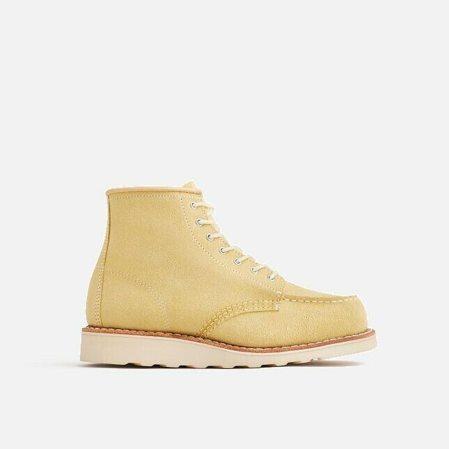 Red Wing Heritage Classic 3423 Women's Butter Leather Lace Up 6-Inch Ankle Boots.