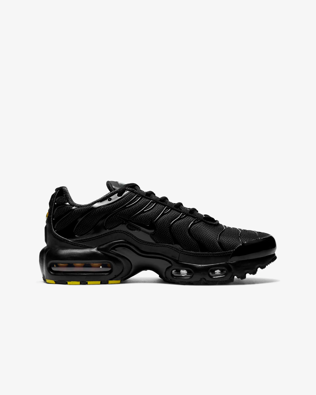 Nike Air Max Plus Sneakers Big Kids Black Running Shoes