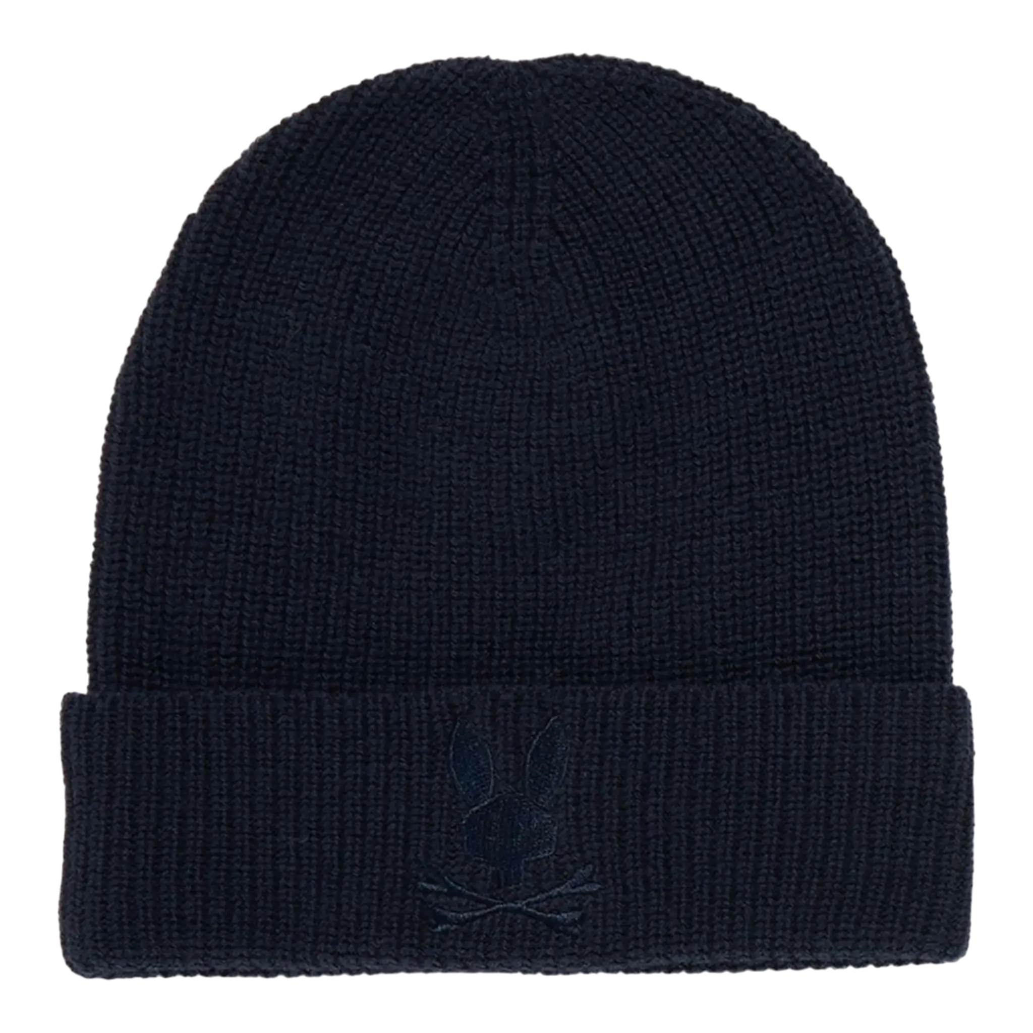 Psycho Bunny Allen Merino Wool Knit Cuff Beanie Psycho Bunny