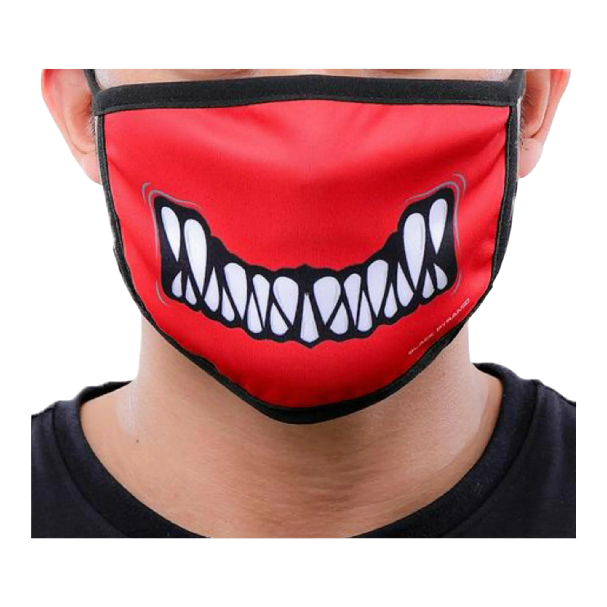 Black Pyramid Monster Bite Face Mask Black Pyramid