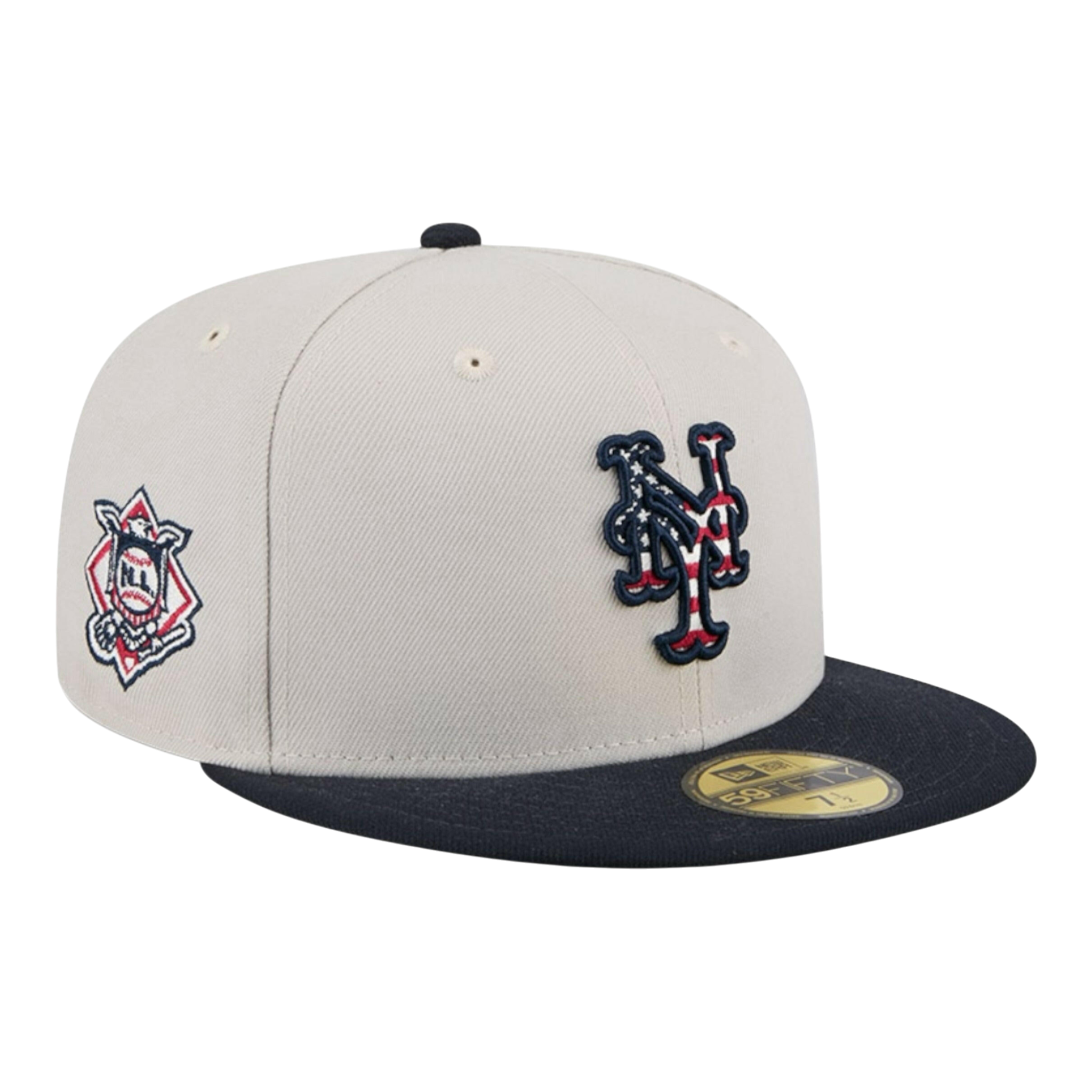 New Era 59Fifty MLB New York Mets Independence Day 2024 Fitted Hat New Era