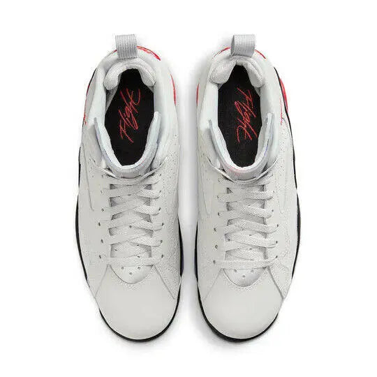 Air Jordan MVP Sneakers Men's Neutral Gray Leather Basketball Shoes.