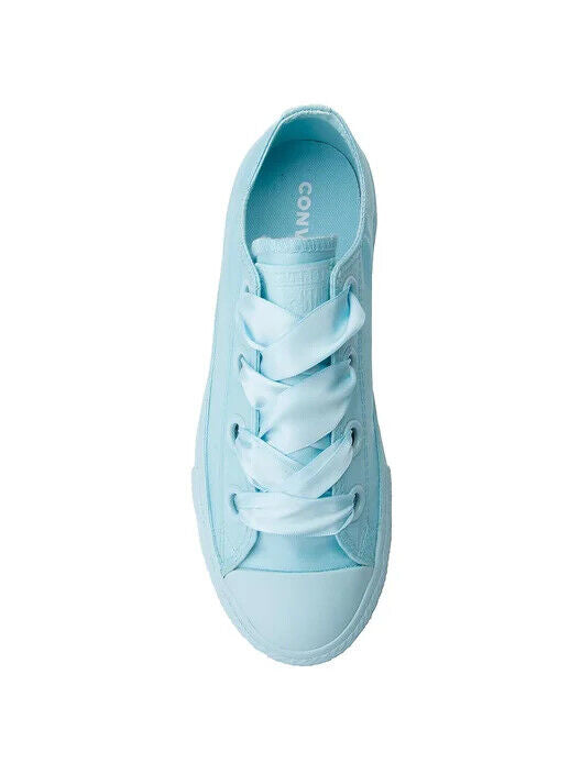 Converse Ctas Big Eyelets Ox Sneakers Kids Blue Low Top Skate Shoes