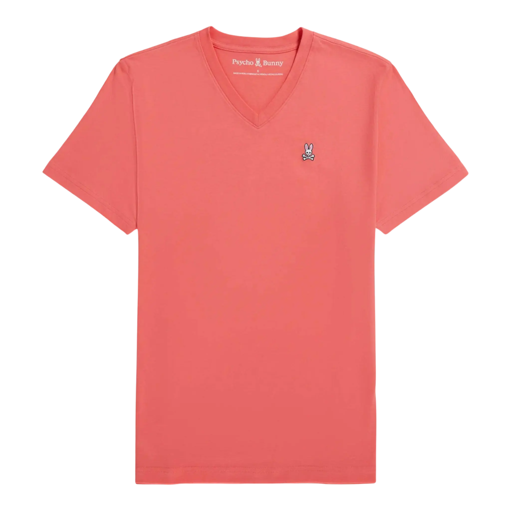 Psycho Bunny Classic V-Neck Men's Tee Shirt Psycho Bunny