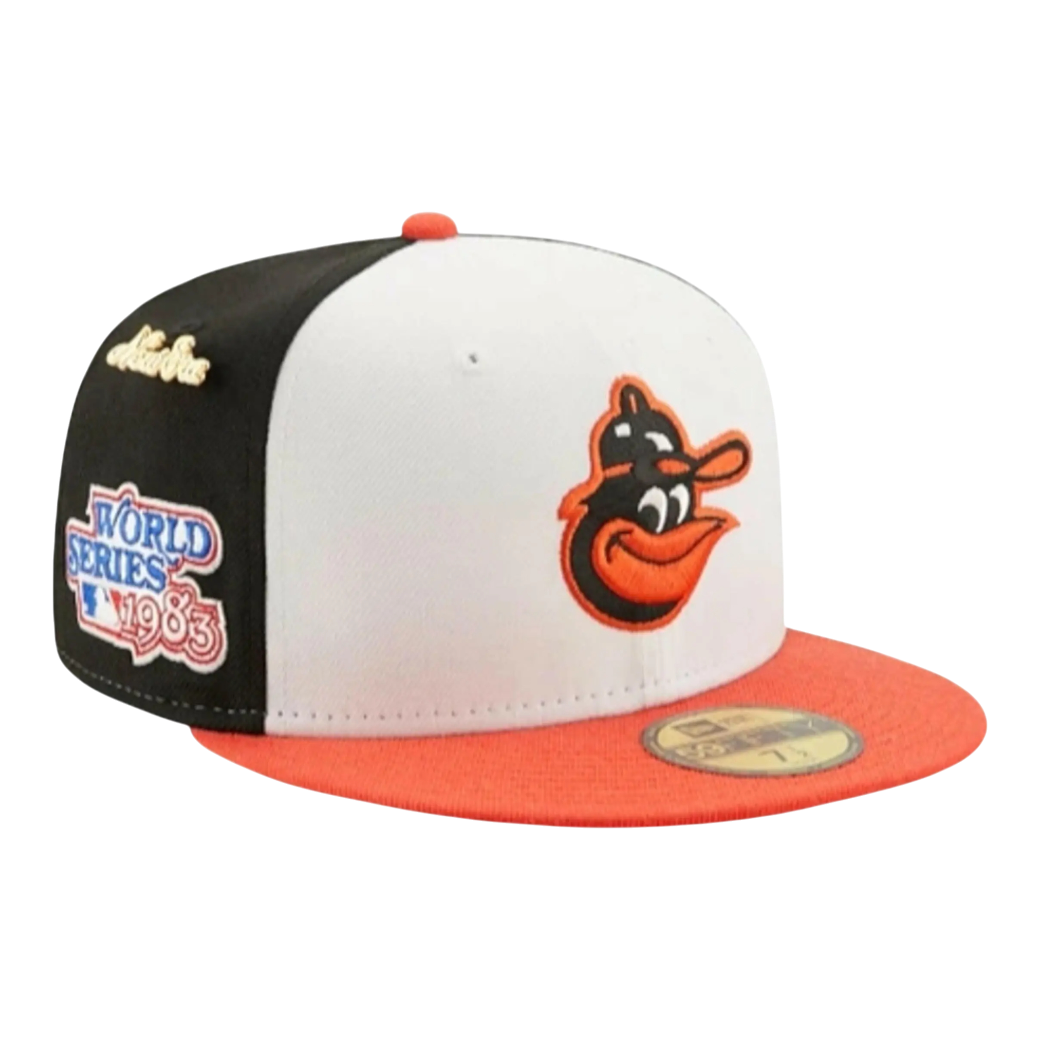 New Era 59Fifty MLB Baltimore Orioles 1983 Logo History Fitted Hat New Era