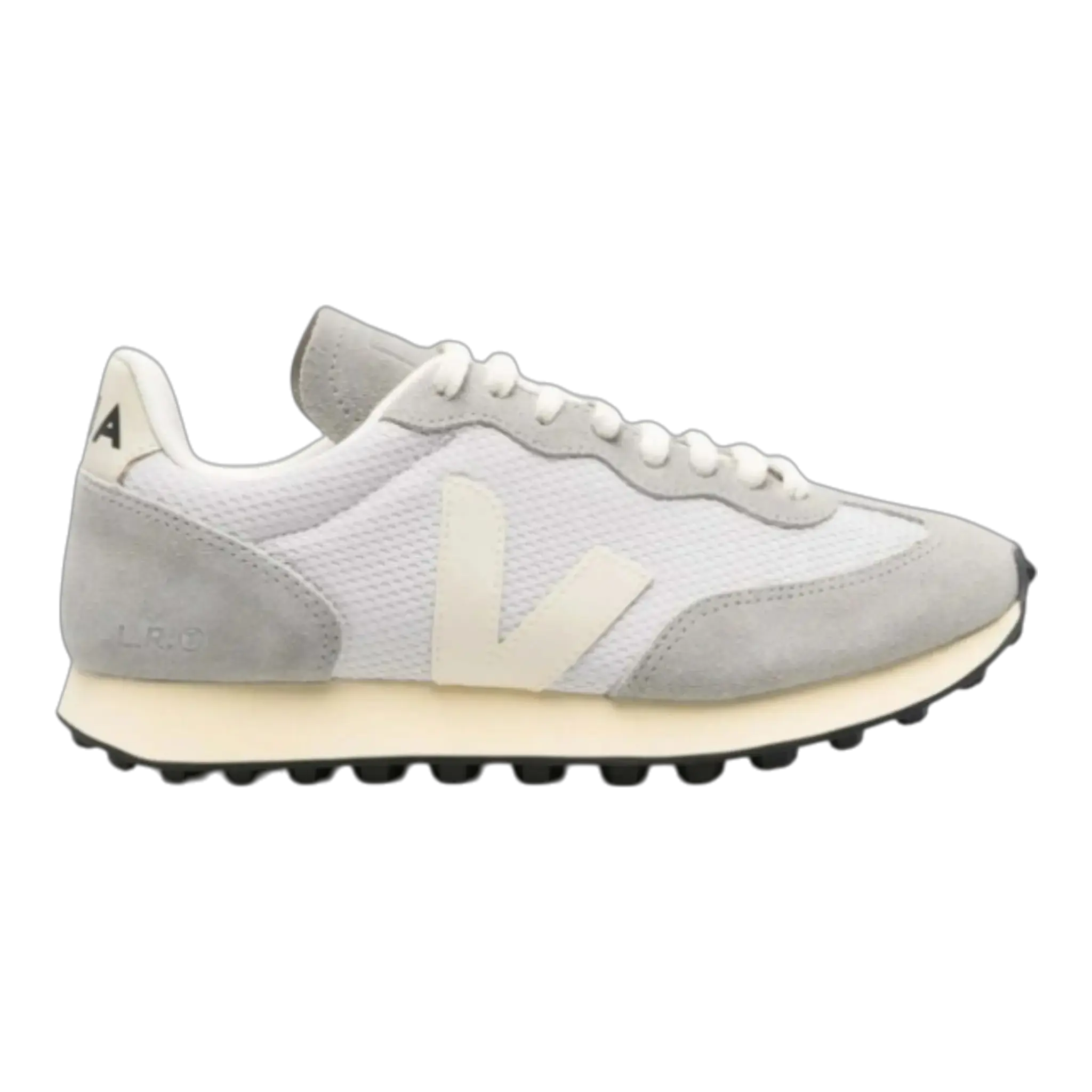 Veja Rio Branco RB1803534A Sneakers Women Light Grey Pierre Lace Up Casual Shoes VEJA