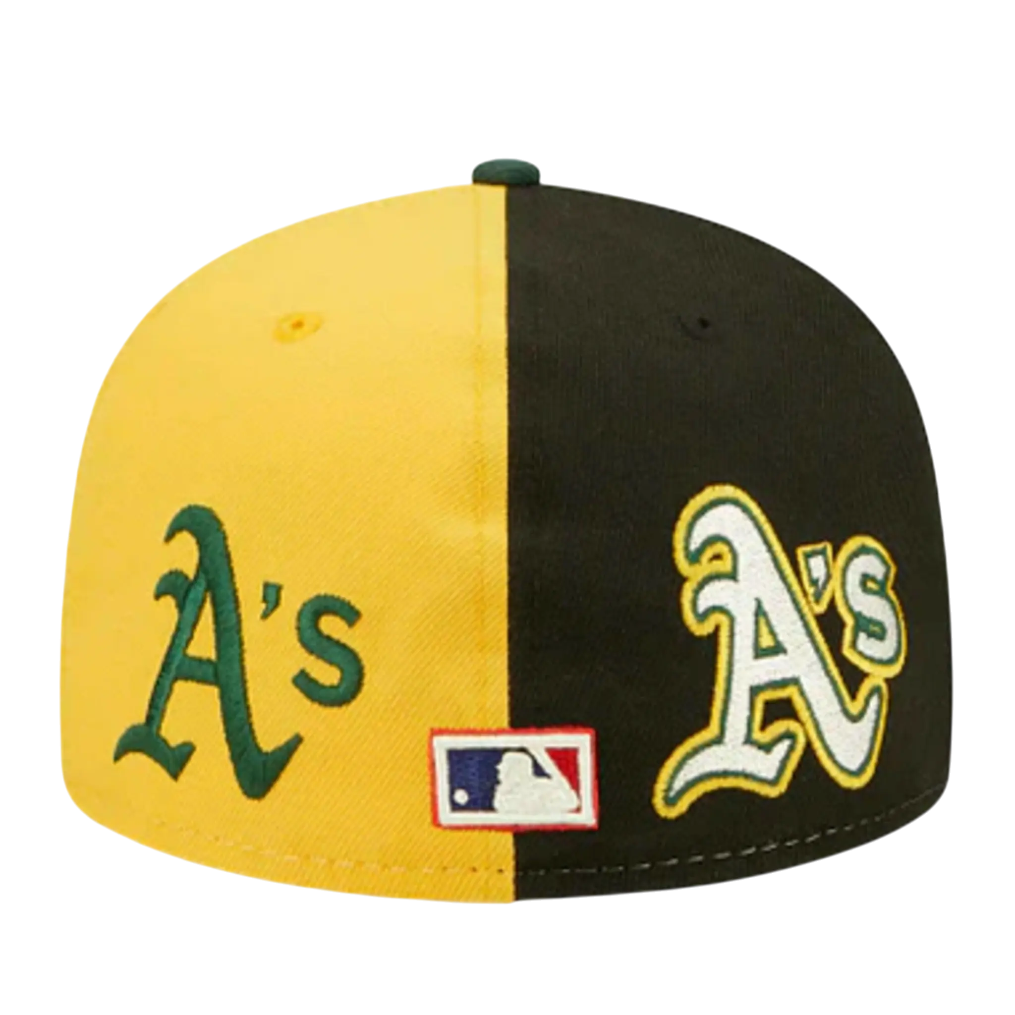 New Era 59Fifty MLB Oakland Athletics Logo Pinwheel Fitted Hat New Era