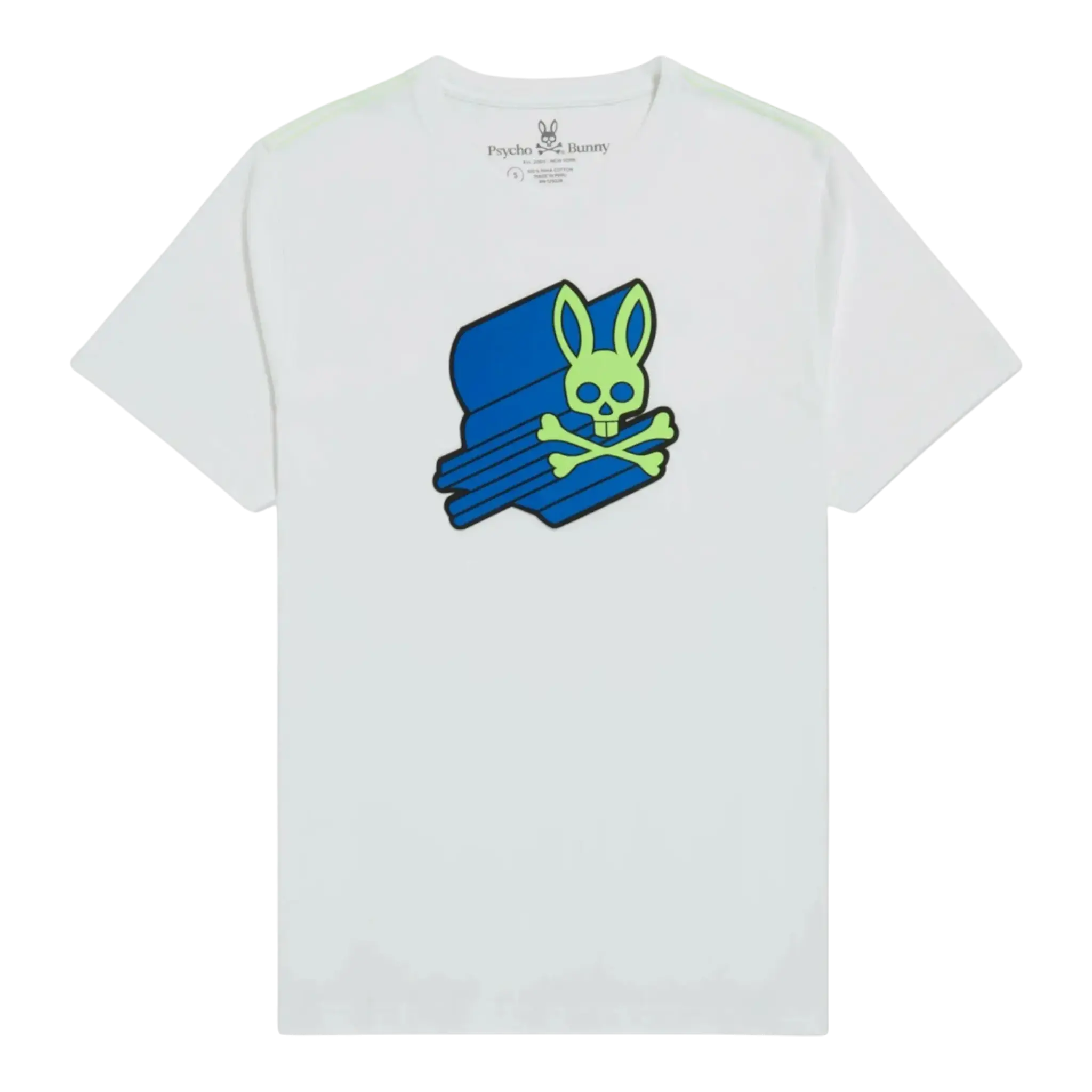 Psycho Bunny Asher Logo Men's Tee Shirt Psycho Bunny